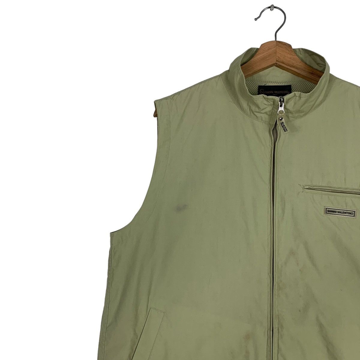 Gianni Valentino GIANNI VALENTINO Green Vest #0438-C20 Size US L / EU 52-54 / 3 - 6 Thumbnail
