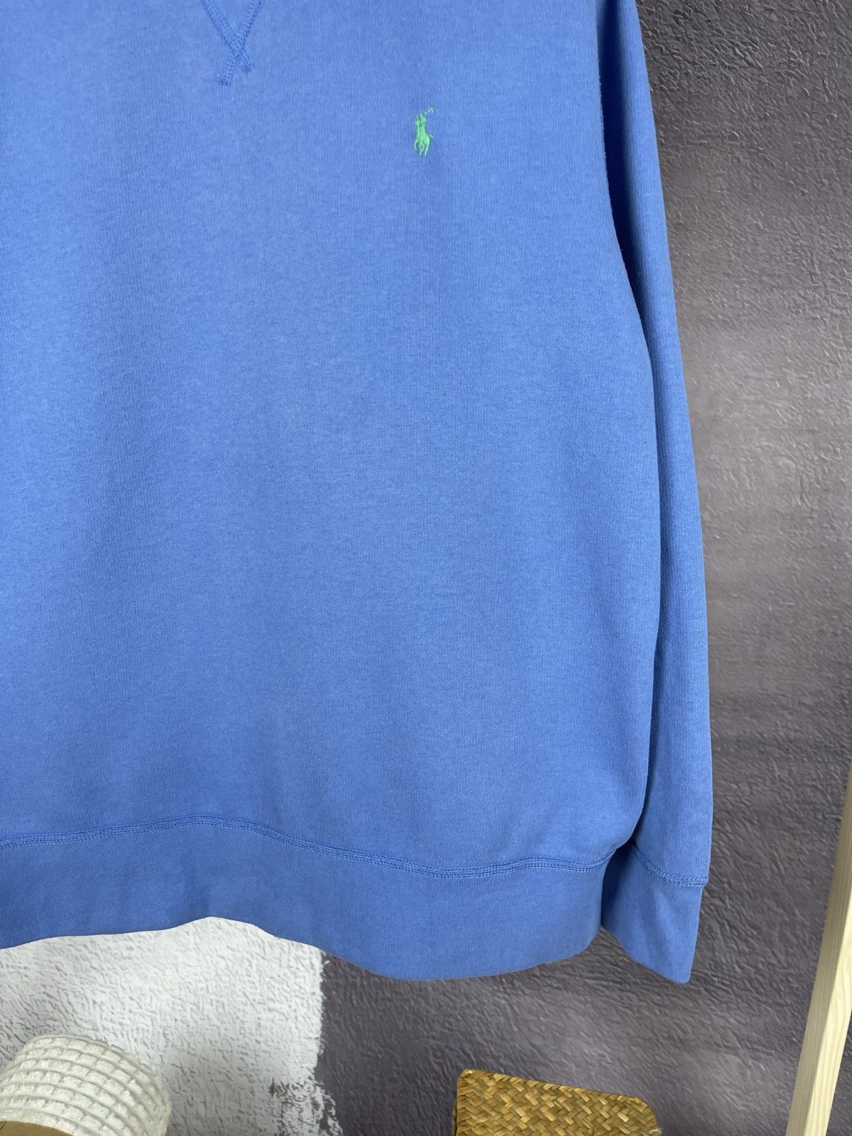 Polo Ralph Lauren Polo Ralph Lauren blue sweatshirt small logo Size US XL / EU 56 / 4 - 10 Thumbnail