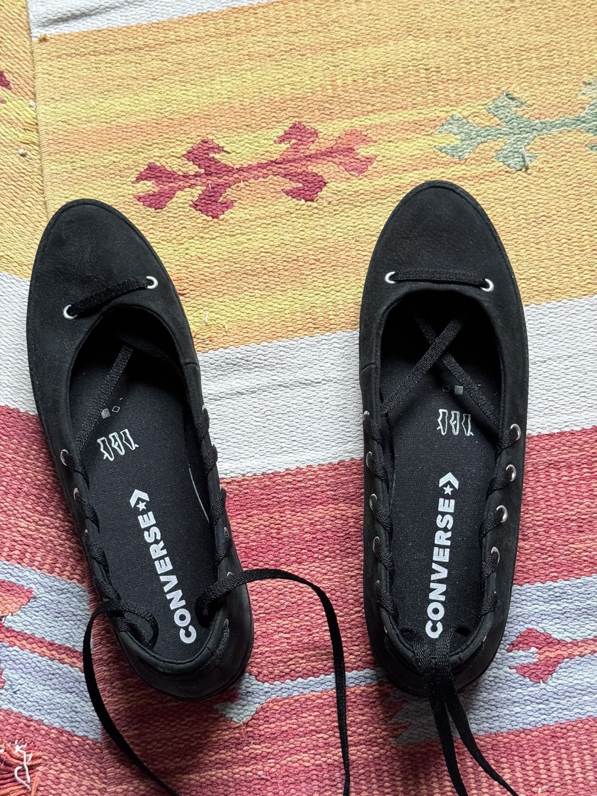 Converse Converse y2k Low Black Ballerina Ballet Flats Shoes Size US 7 / IT 37 - 5 Thumbnail