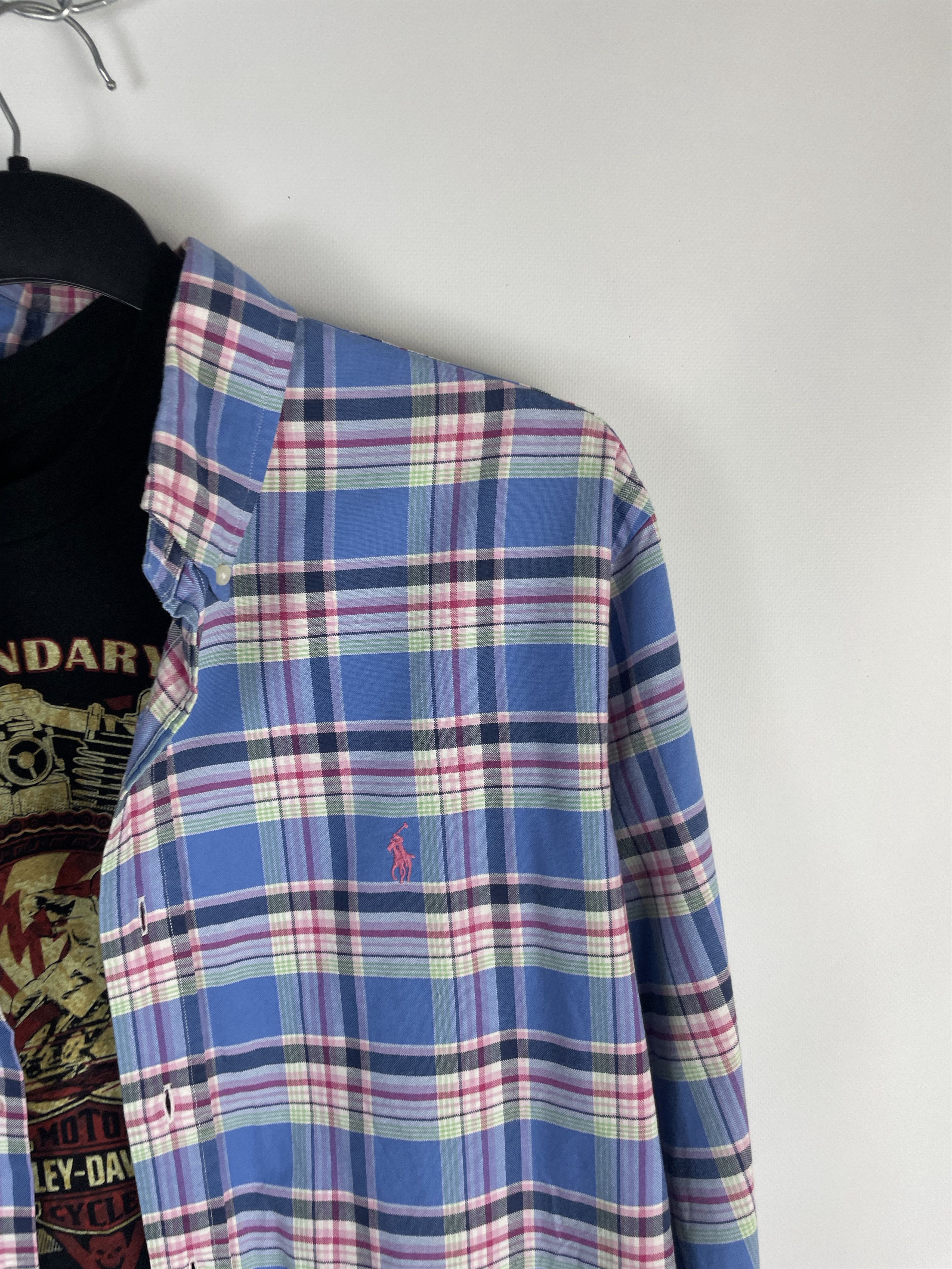 Flannel × Polo Ralph Lauren × Vintage Flannel Polo Ralph Lauren Vintage Mens Shirt Size US XL / EU 56 / 4 - 4 Thumbnail