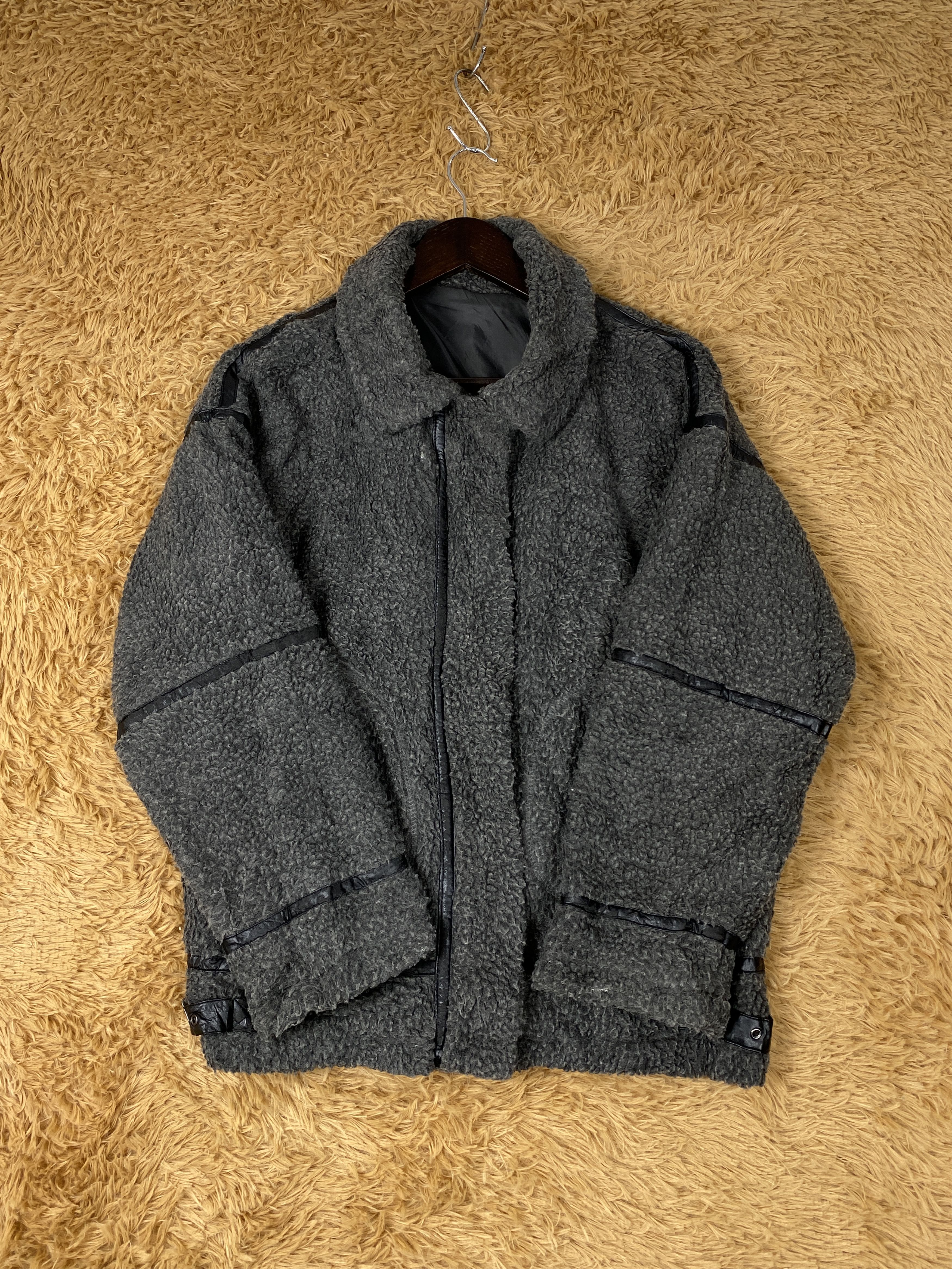 Japanese Brand Vintage Riche Glamour Sherpa Jacket J1967 Size US S / EU 44-46 / 1 - 4 Thumbnail