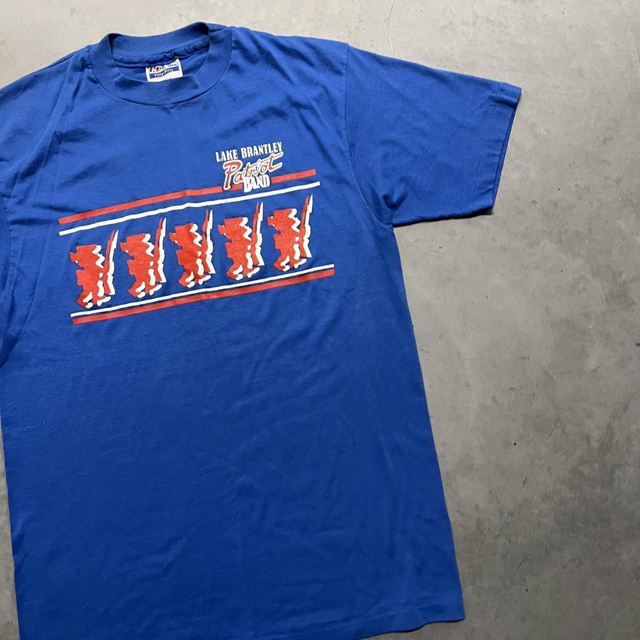 Vintage Crazy Vintage Y2K/2000s 1980s Single Stitch Lake Brantley Patriot Band Graphic Tee! Size US S / EU 44-46 / 1 - 3 Thumbnail