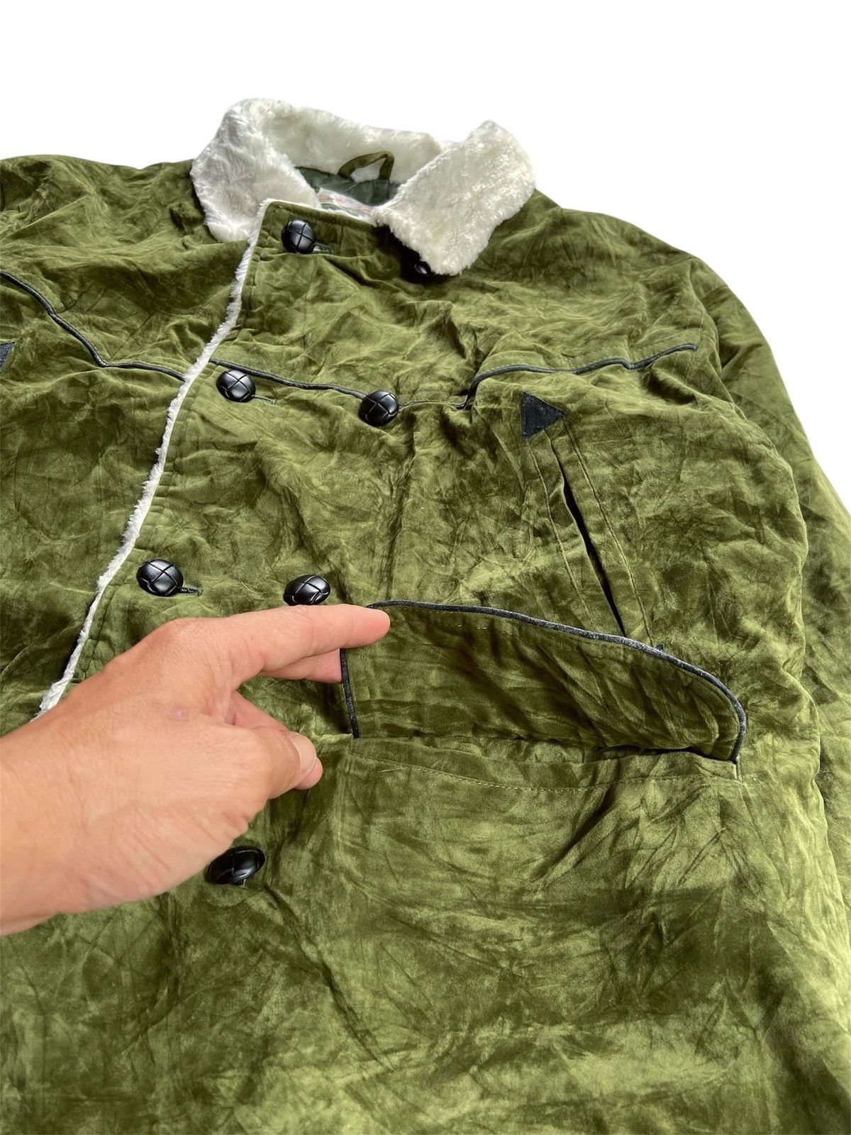 Japanese Brand MARVELOUS FAUX FUR MULTI POCKET WINTER JACKET Size US XL / EU 56 / 4 - 7 Thumbnail