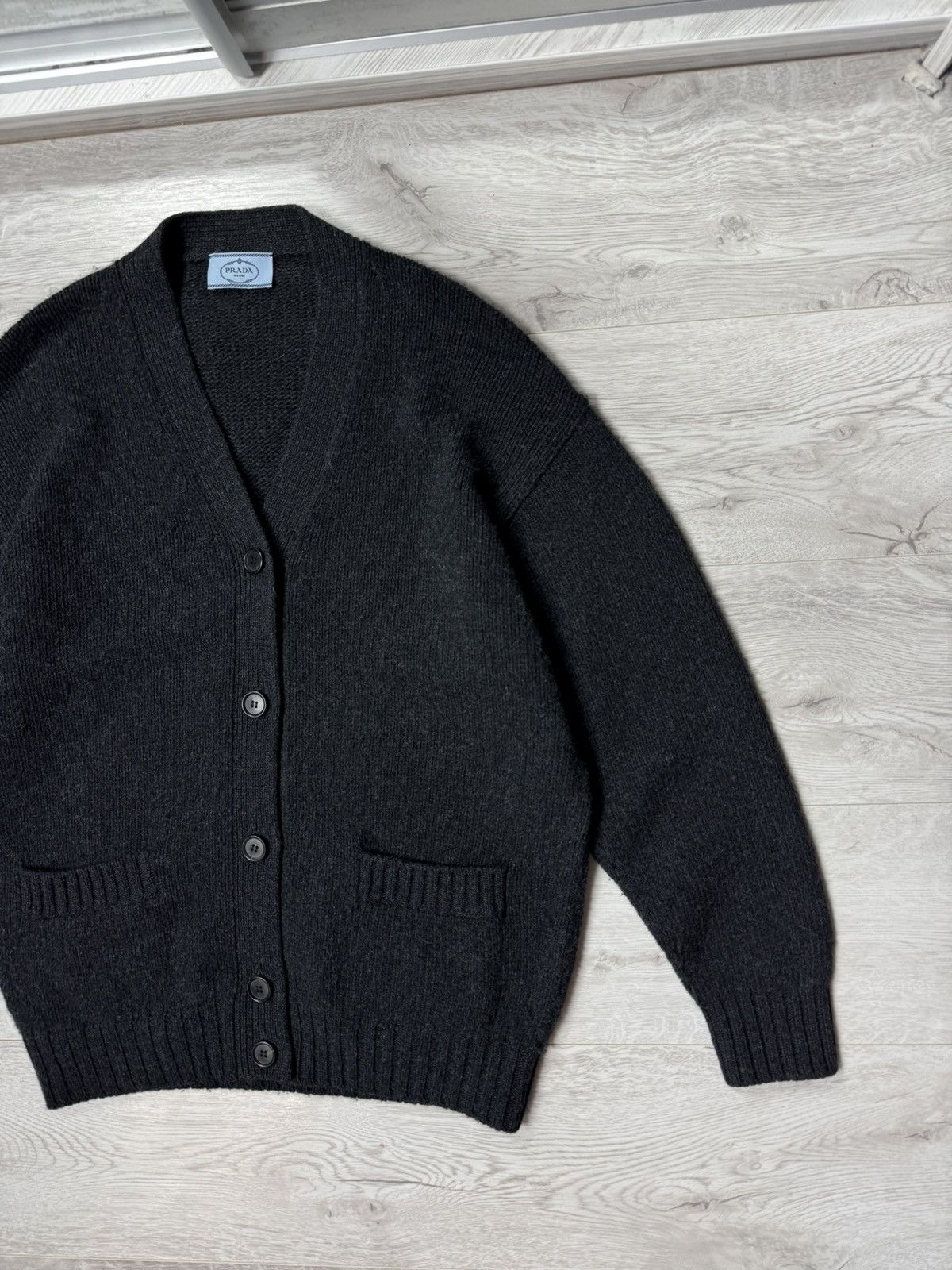Prada Prada Milano Wool Cardigan Oversized Fit 2023 Button Sweater Size S / US 4 / IT 40 - 2 Thumbnail