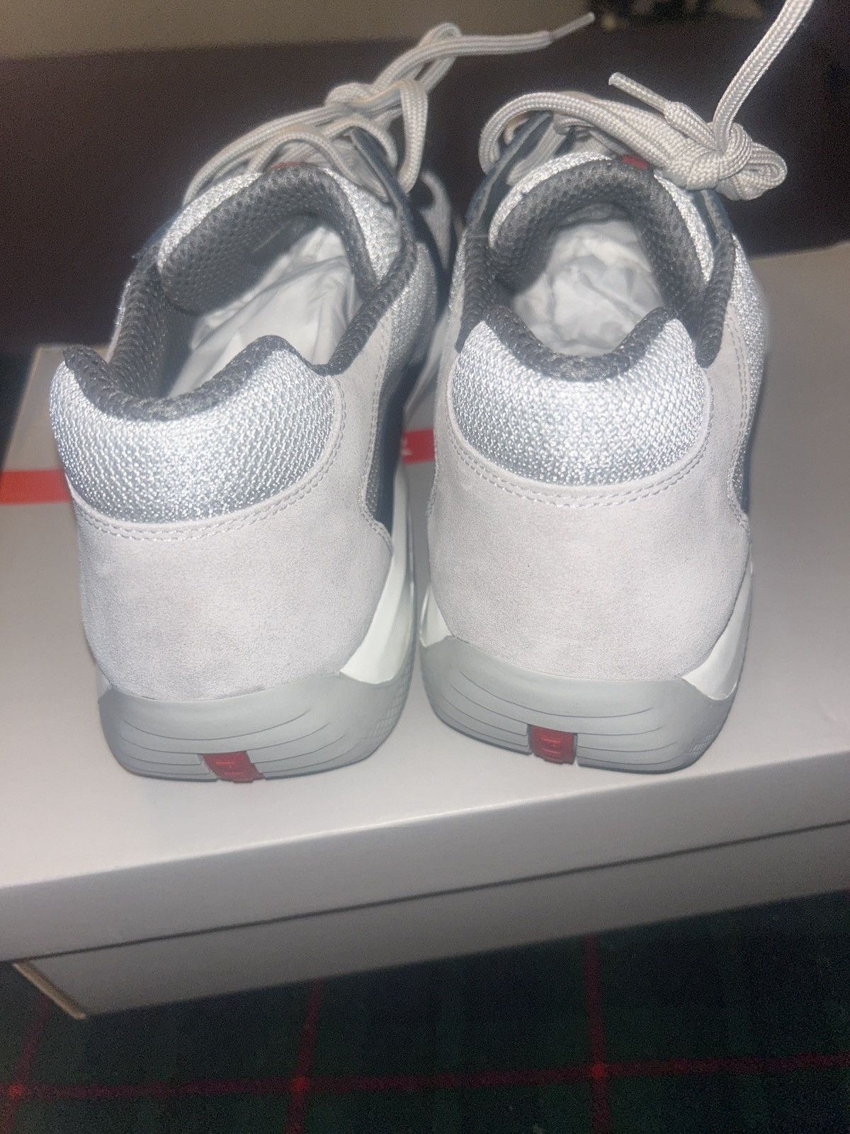Prada Prada Americas Cup Sneakers Size US 12 / EU 45 - 2 Thumbnail