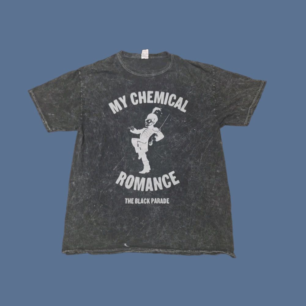 Vintage VINTAGE My Chemical Romance Black Parade T Shirt Black L Unisex Adults Short Sleeve Crew Neck Cotton Logo Band Music Emo Goth Tour 90s Size US L / EU 52-54 / 3 - 1 Thumbnail