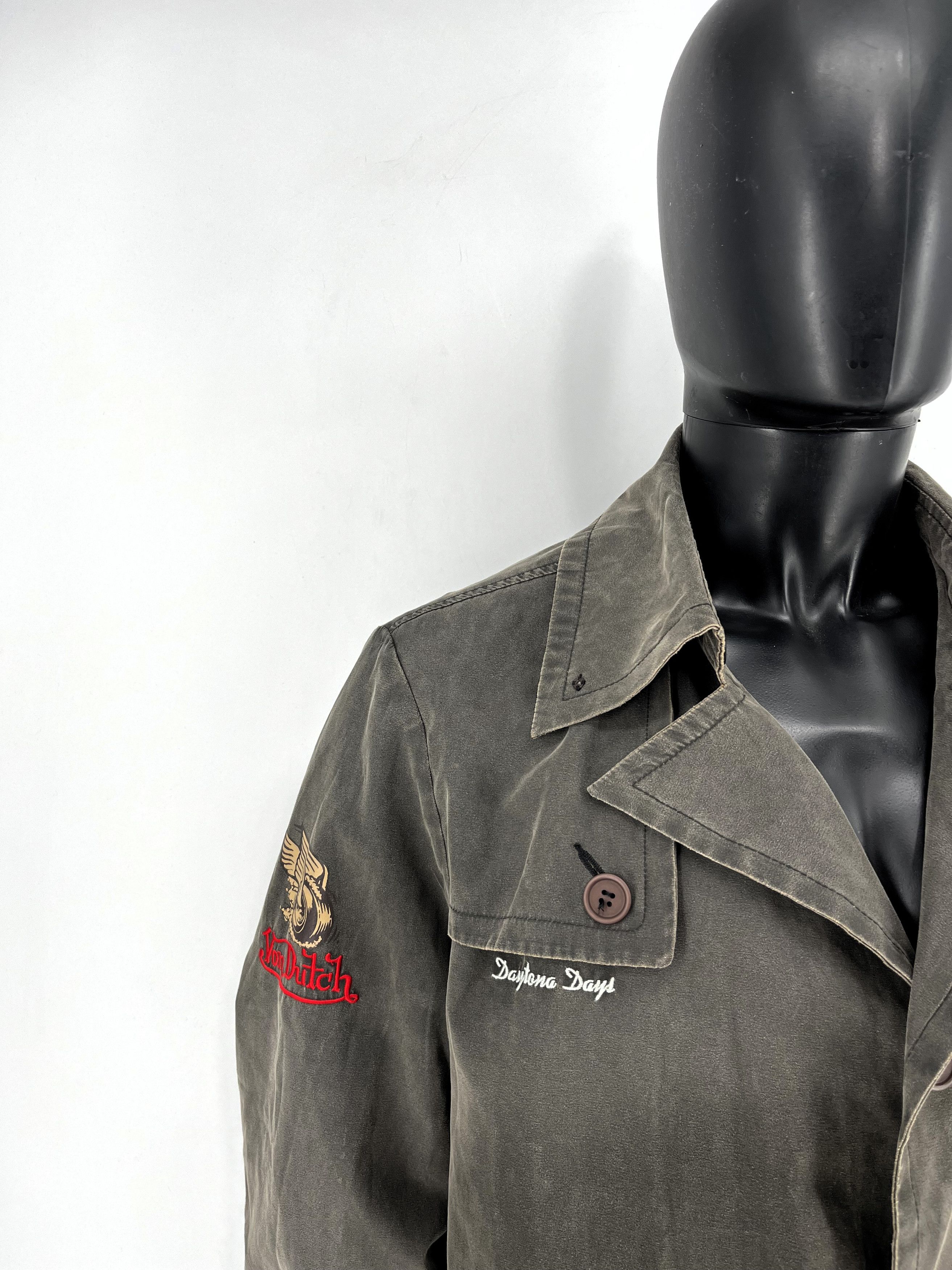 Japanese Brand × Von Dutch Vintage 90s Von Dutch Coat Parka Jacket Size US XXL / EU 58 / 5 - 6 Thumbnail