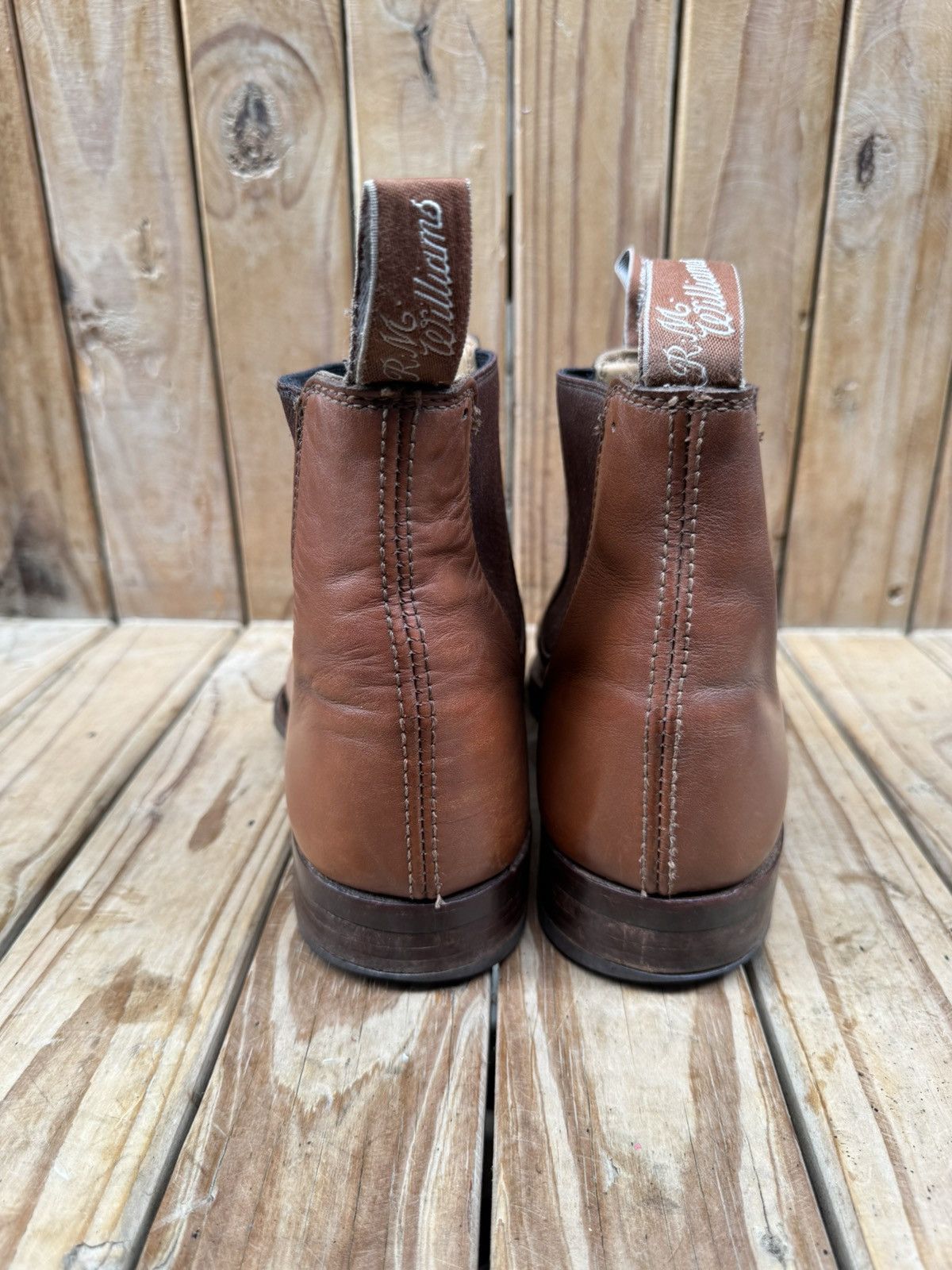 R.M. Williams R.M.Williams Brown leather Australian Men Boots UK 8 H US 9 Size US 9 / EU 42 - 13 Thumbnail