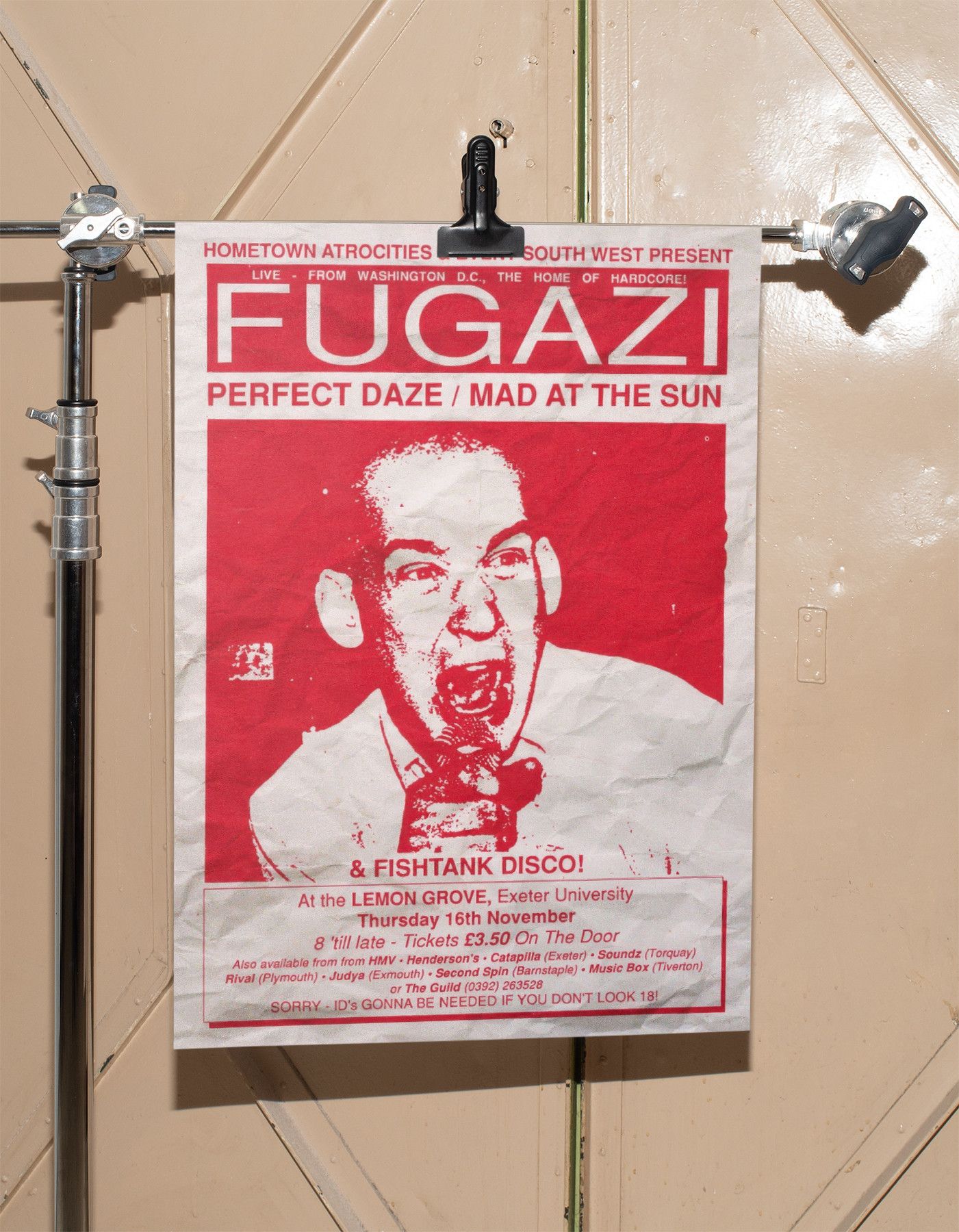 Fugazi Fugazi Poster Print Tee Gift Vintage Music Band Merch Shirt Size ONE SIZE - 5 Thumbnail