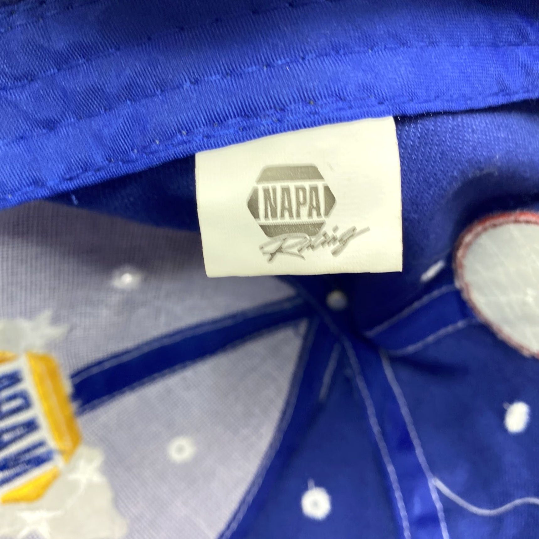 Vintage NAPA Racing HatBaseball Cap Men One Size Adjustable Velcro Blue Size ONE SIZE - 7 Thumbnail