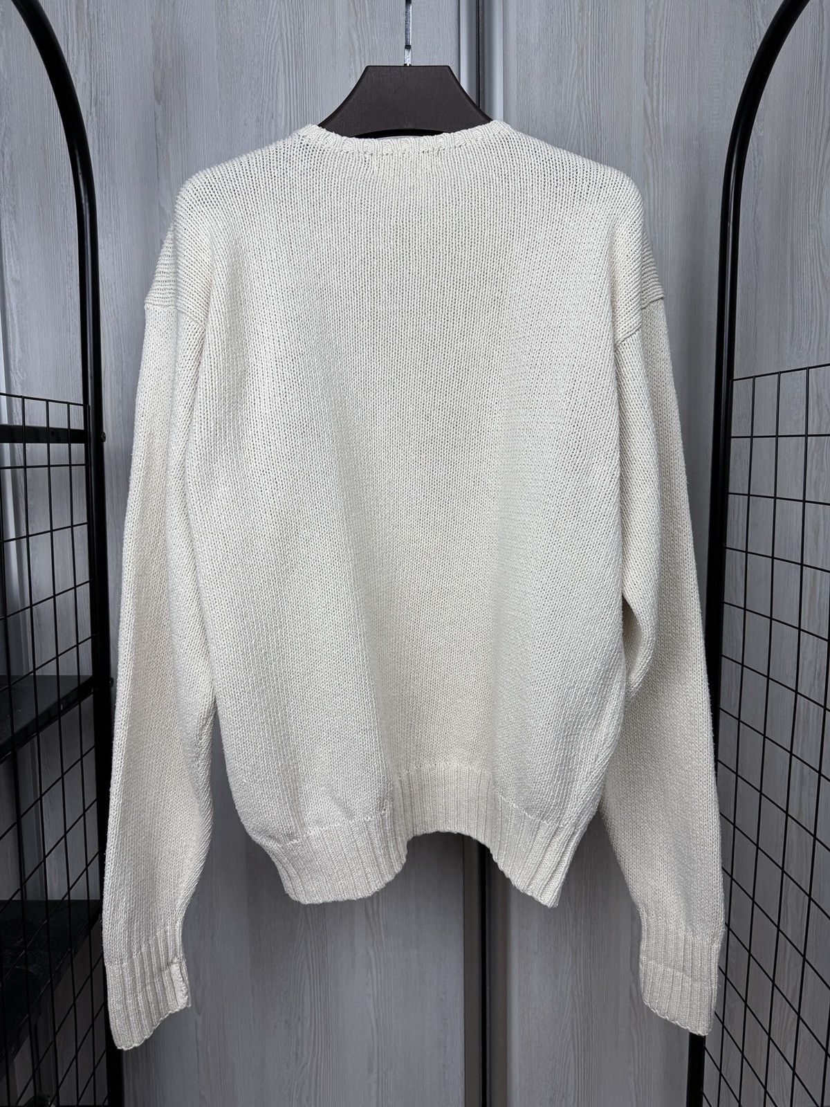 Polo Ralph Lauren Polo Ralph Lauren vintage beige knitted sweater Hong Kong Size US XXL / EU 58 / 5 - 7 Thumbnail