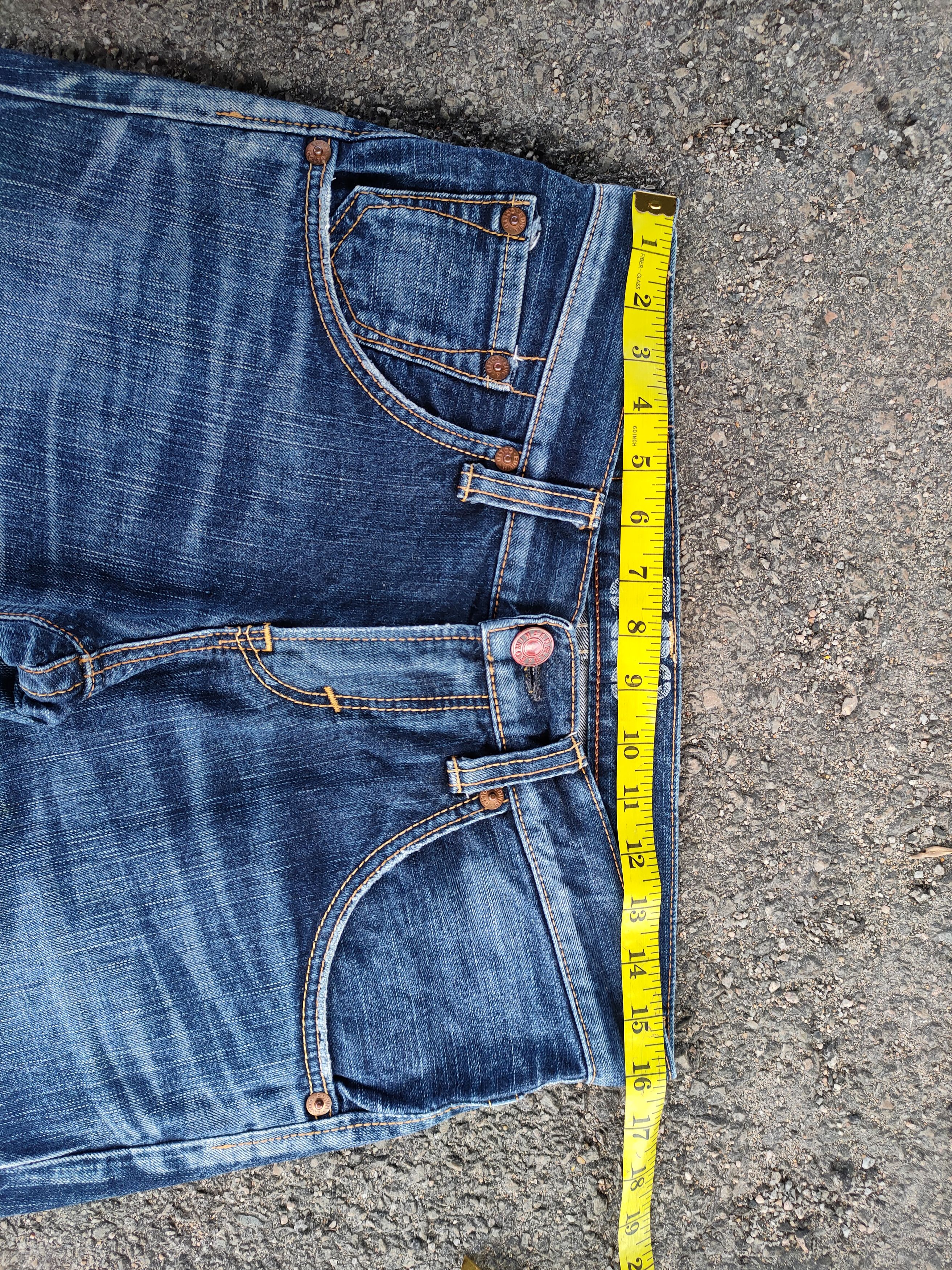Edwin VINTAGE EDWIN BLUE TRIP FADED JEANS DENIM PANTS Size US 32 / EU 48 - 4 Thumbnail