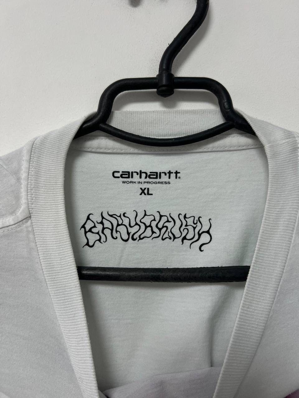 Carhartt Carhartt WIP x Babybrush T shirt Big Logo Overprint sz XL Size US XL / EU 56 / 4 - 3 Thumbnail