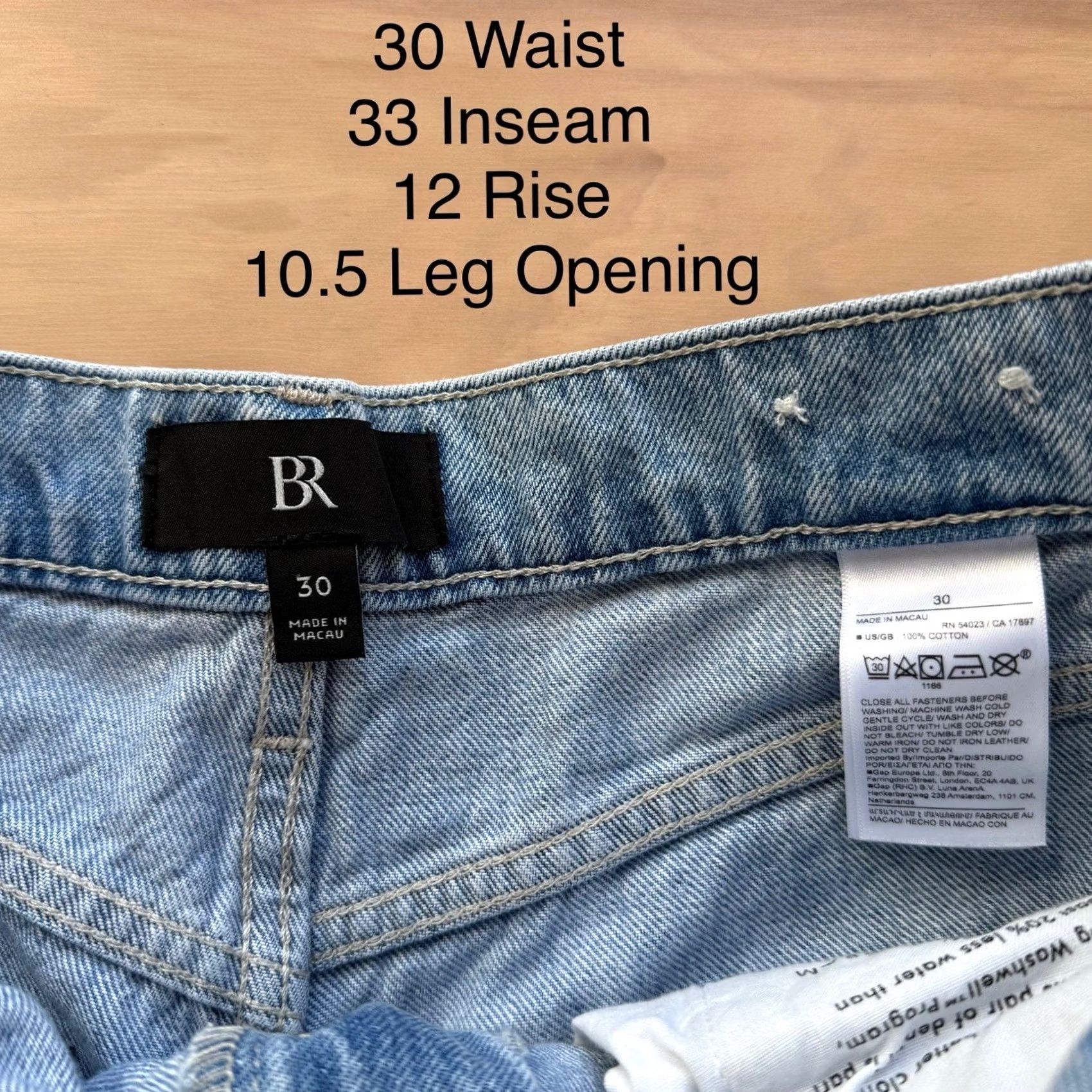 Banana Republic Banana Republic Jeans Women's 30 Blue Flare Bell Bottom Glam 90s New York Denim Cotton Zip Button Pocket Womens Regular Size 30- Inseam 33 in Size 30" / US 8 / IT 44 - 5 Thumbnail