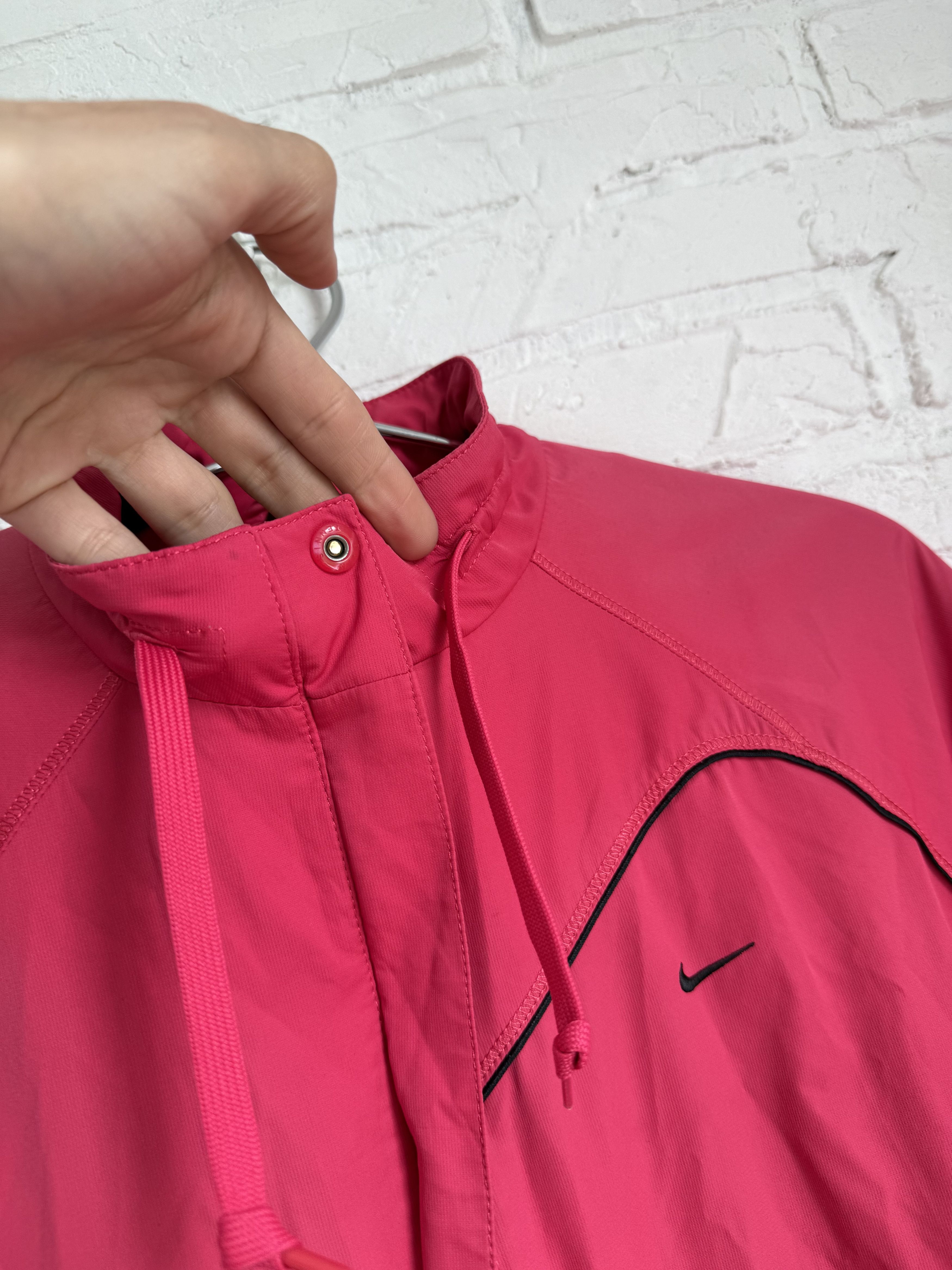 Nike Vintage Nike Tony Spackman Era Pink Technical Tennis Jacket Size L / US 10 / IT 46 - 6 Thumbnail