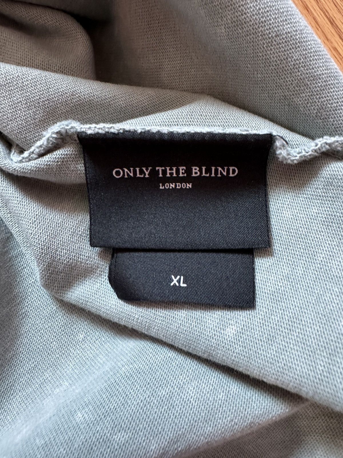 Japanese Brand × Only The Blind Only the Blind - Ocean Mist Tee Shirt Size US XL / EU 56 / 4 - 5 Thumbnail