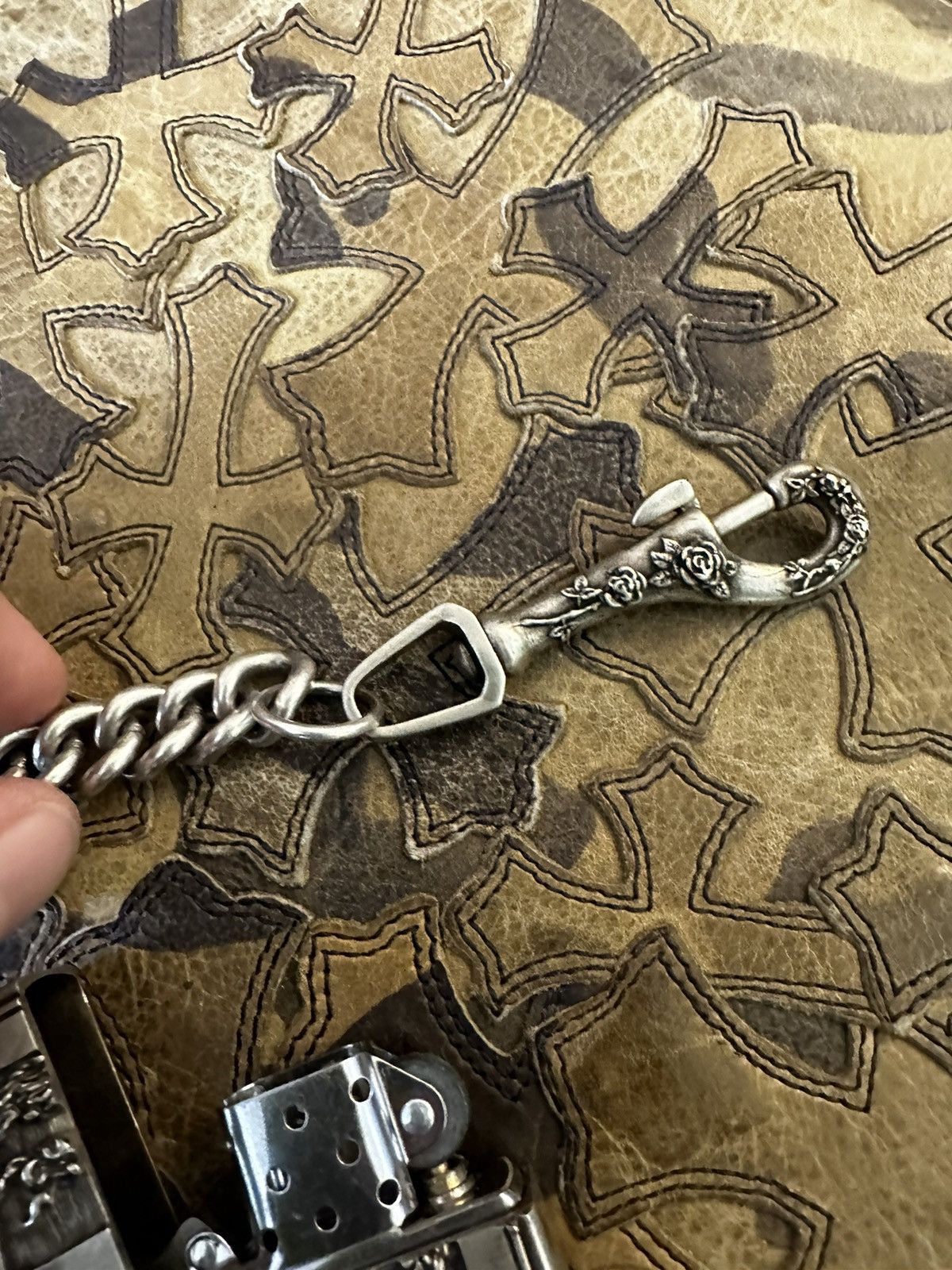 Enfants Riches Deprimes ERD 1/3 BEDROOM BURNING LIGHTER WALLET CHAIN ZIPPO HANDMADE Size ONE SIZE - 3 Thumbnail