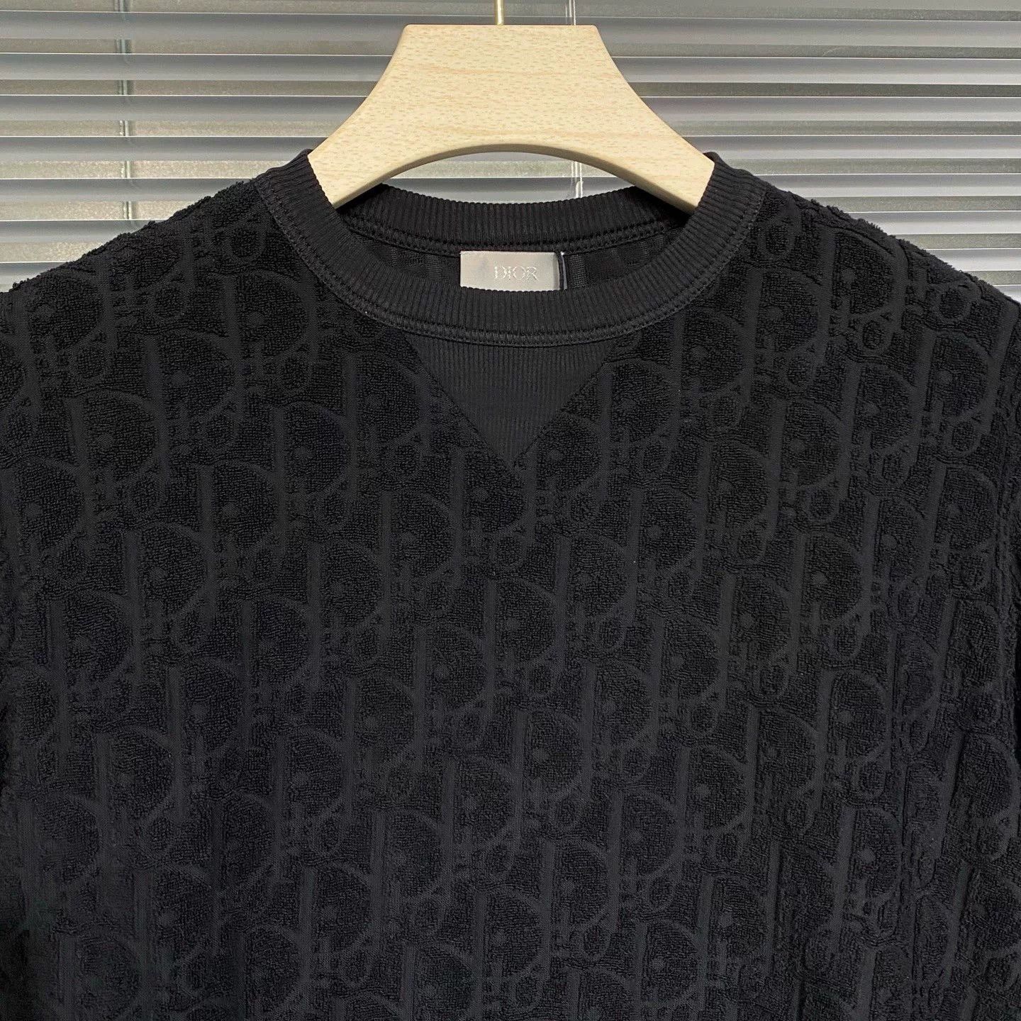 Dior Dior Black Oblique Logo Short Sleeve T-Shirt Size US XXS / EU 40 - 3 Thumbnail