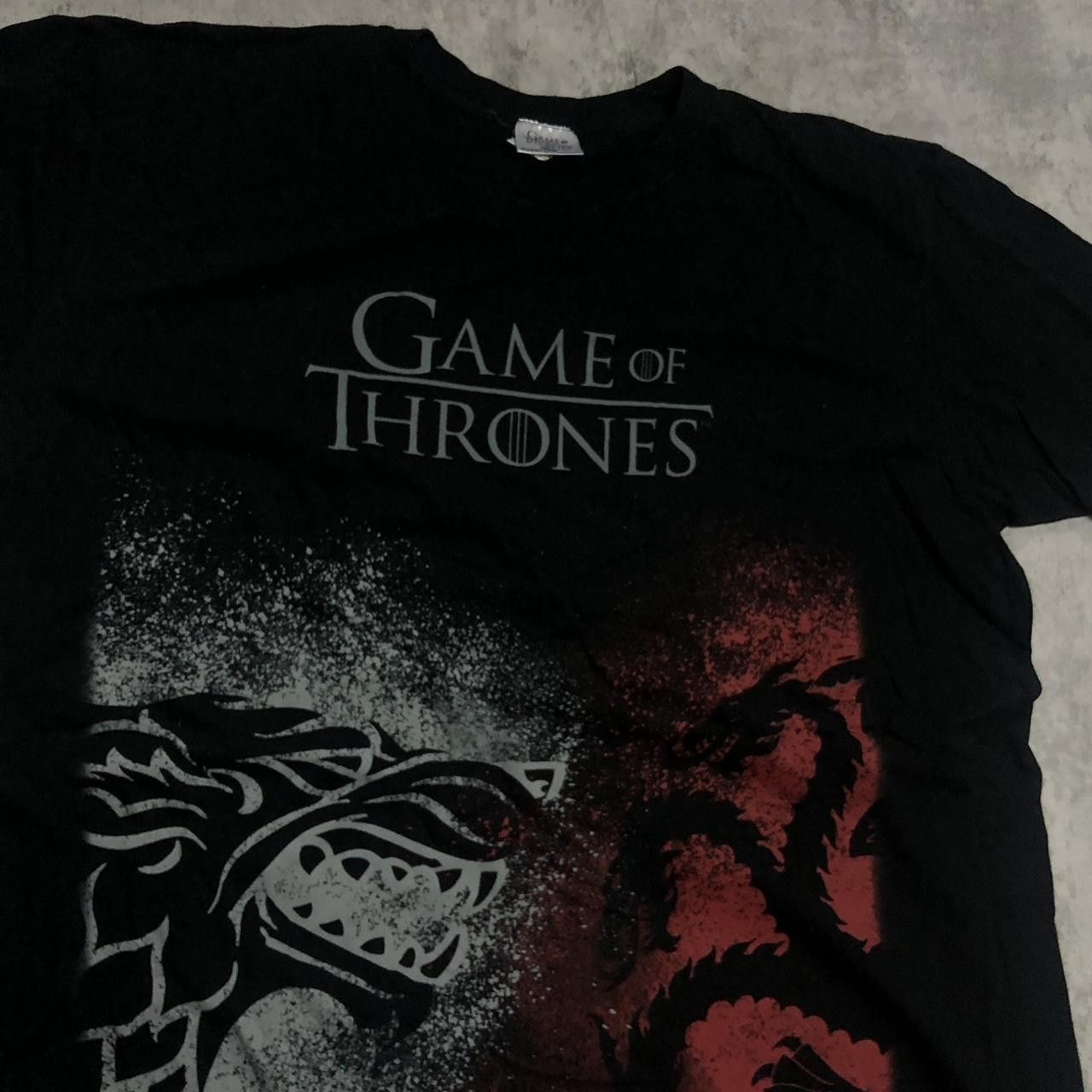 Other Black and red Game of Thrones T-shirt #GoT Size US XL / EU 56 / 4 - 2 Thumbnail