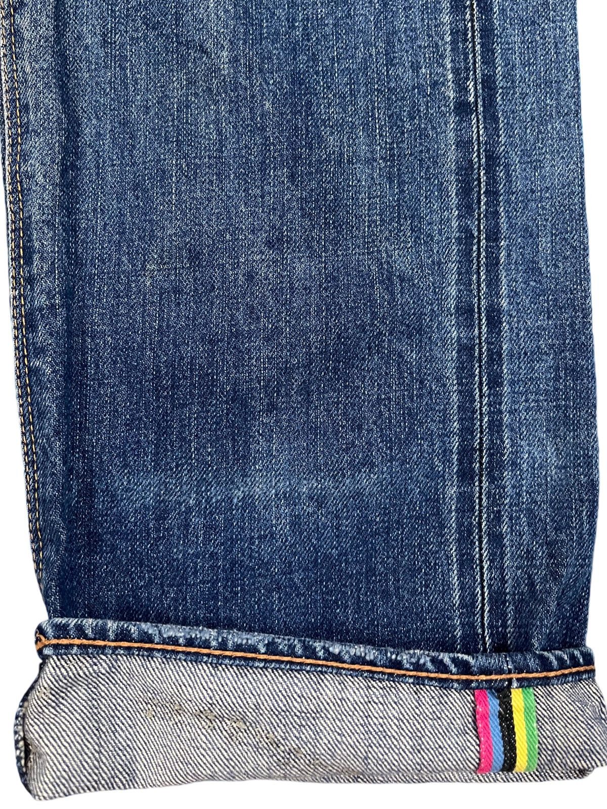 Paul Smith × R.Newbold × Yasuyuki Ishii Vintage R.Newbold Selvedge Distressed Denim Size US 31 - 3 Thumbnail