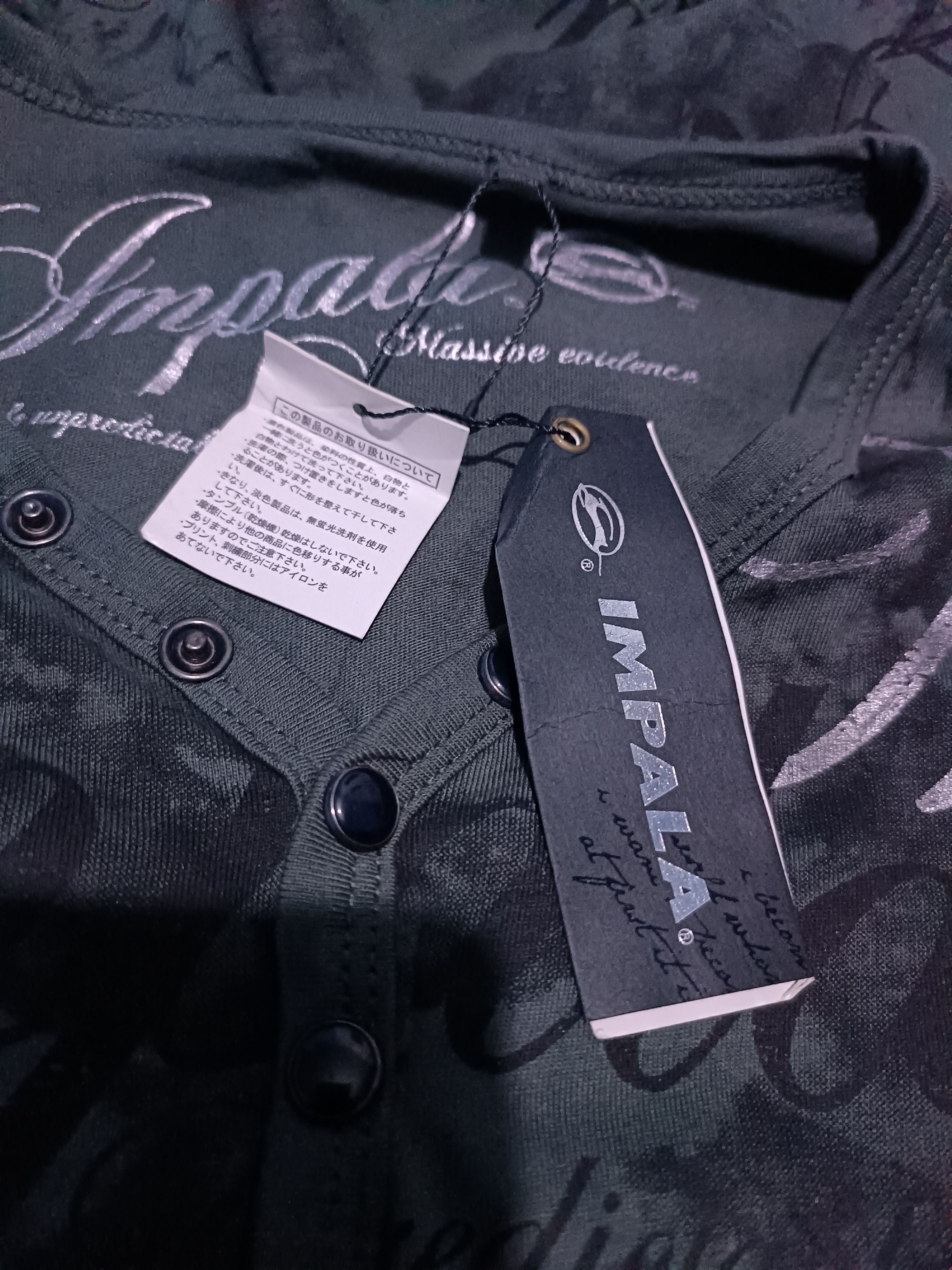 Japanese Brand Vintage JPN Y2K Impala Lettering Poem T-shirt Size US L / EU 52-54 / 3 - 8 Thumbnail