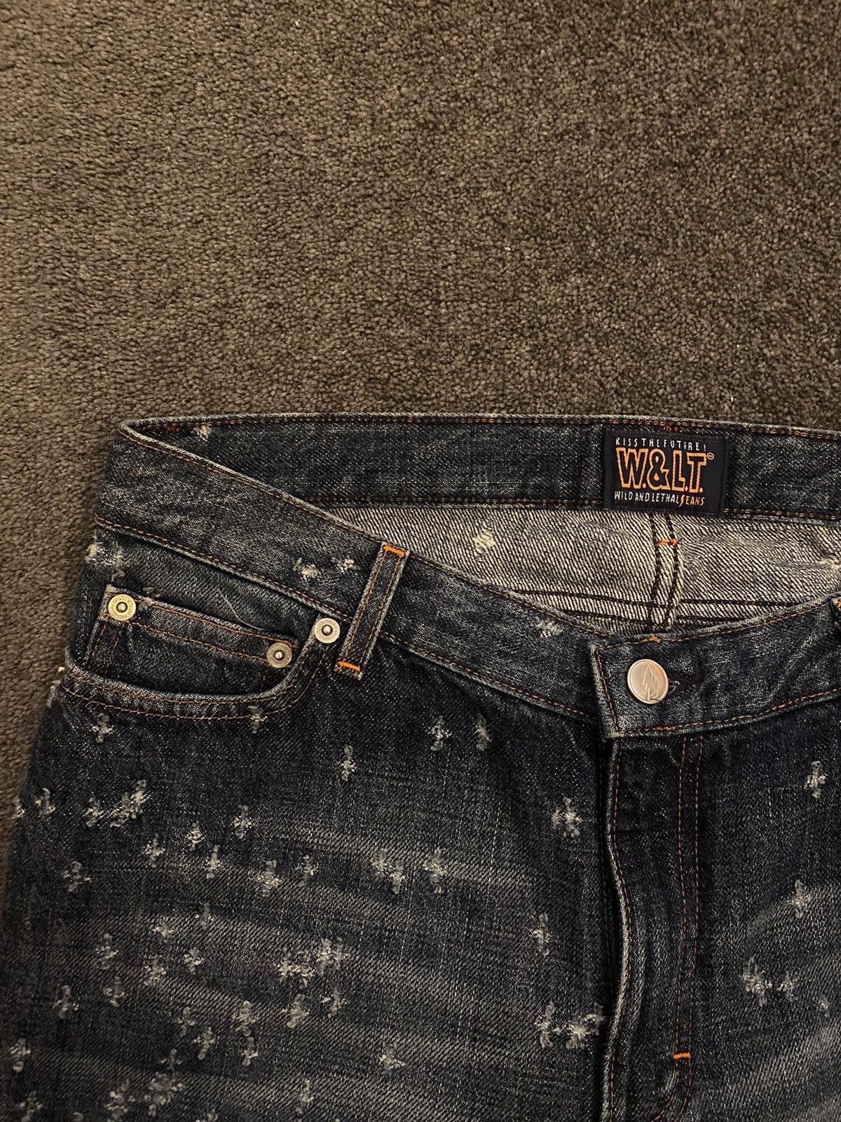W&LT Walker 2000s jeans Size US 30 / EU 46 - 5 Thumbnail