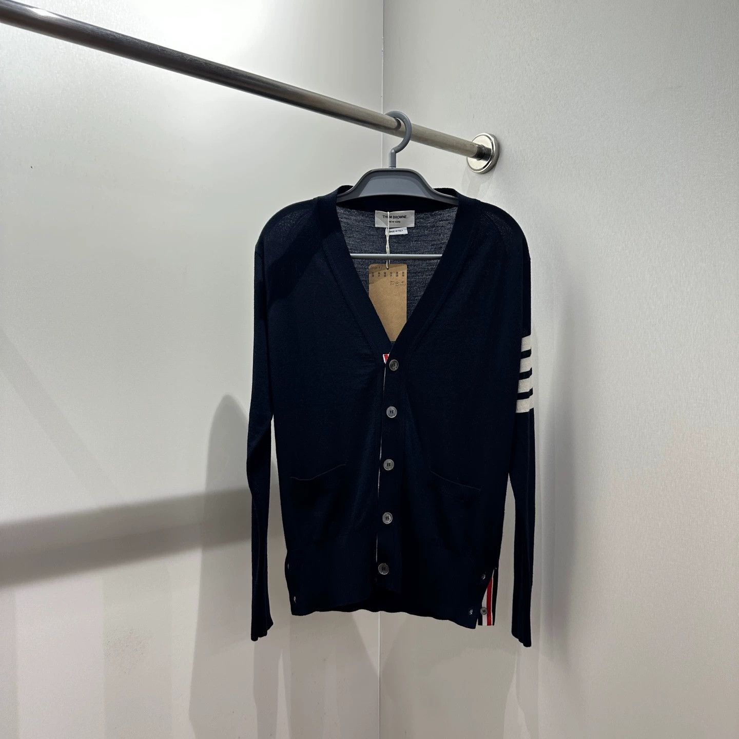 Thom Browne Long Sleeve Button-Front Cardigan Size US S / EU 44-46 / 1 - 1 Thumbnail
