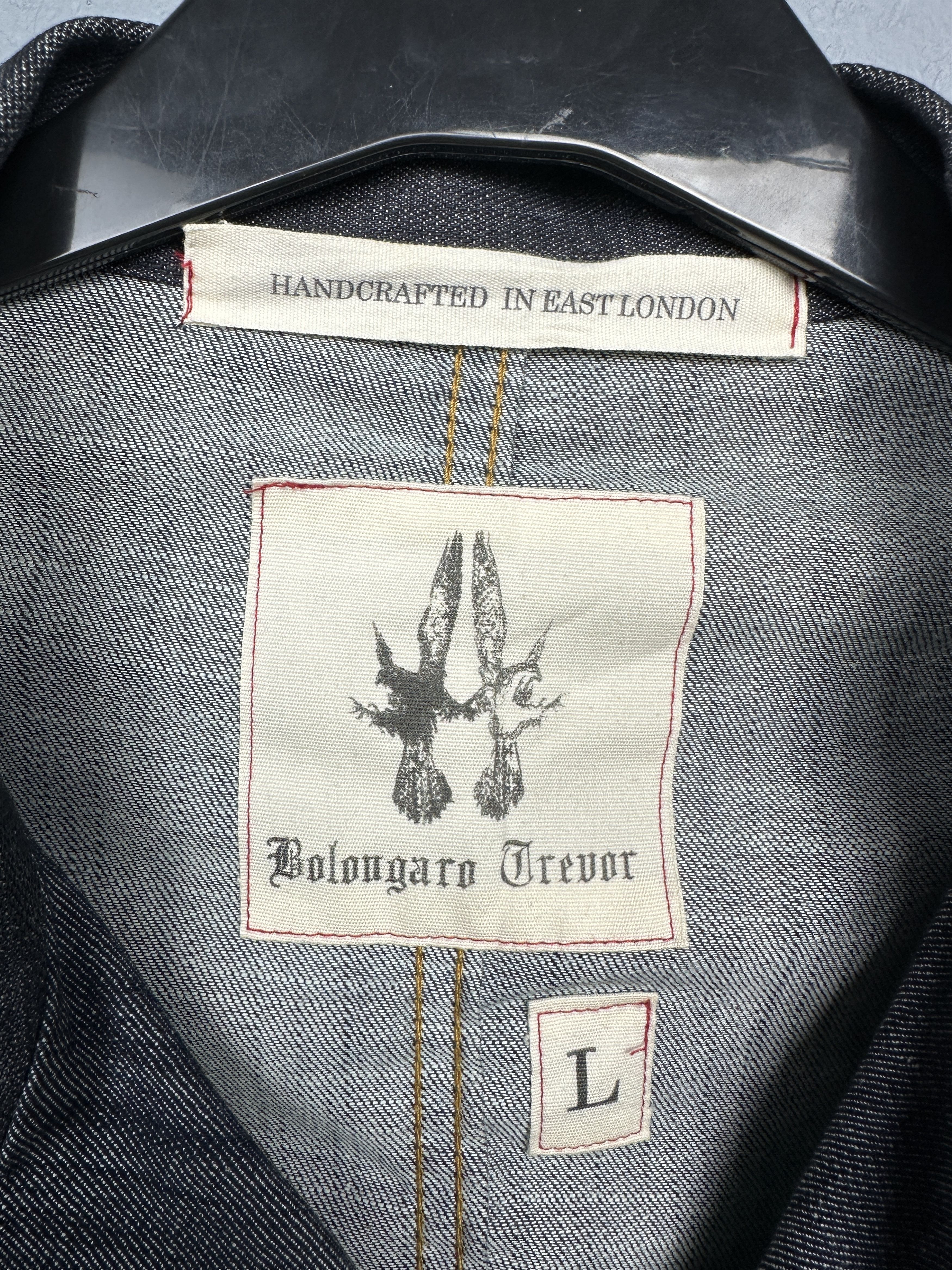 Bolongaro Trevor Bolongaro Trevor Mens Denim Shirt Overshirt Blazer Size US L / EU 52-54 / 3 - 3 Thumbnail