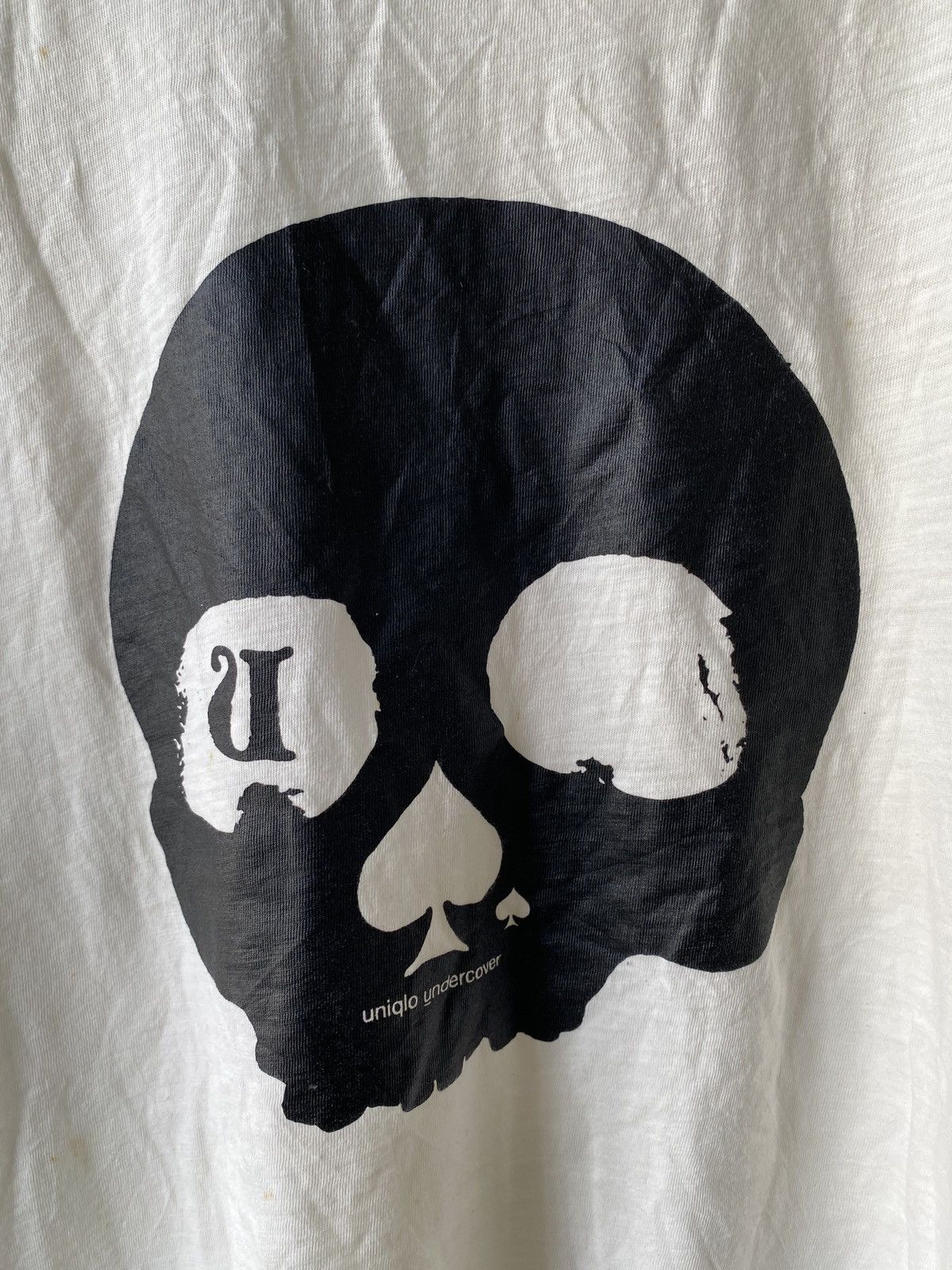 Japanese Brand × Undercover × Uniqlo Uniqlo X Undercover Skull Design Raglan T Shirt Size US M / EU 48-50 / 2 - 6 Thumbnail