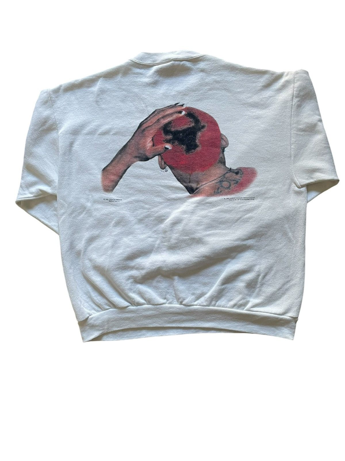 Vintage Vintage Dennis Rodman sweatshirt Size US XL / EU 56 / 4 - 1 Thumbnail