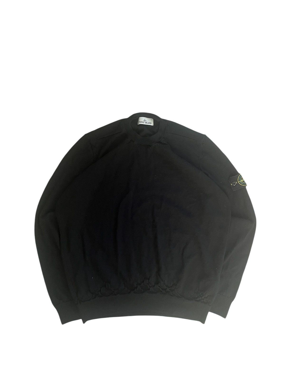 Stone Island Stone island cropped sweater black designer fashion luxury Size US M / EU 48-50 / 2 - 1 Thumbnail