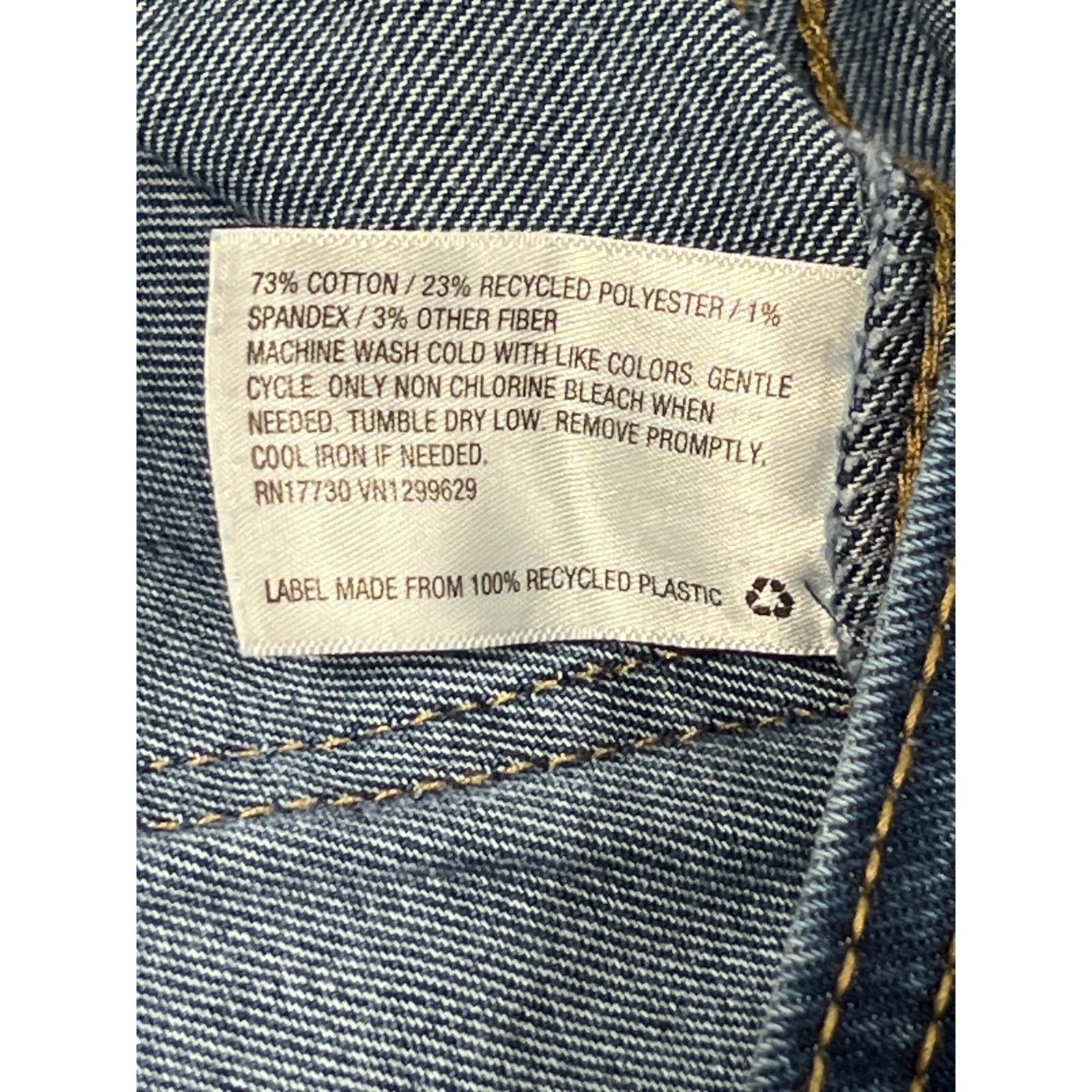 Other Knox Rose- Women's High-Rise Jeans Elastic Waistband Relaxed Size 34" / US 12 / IT 48 - 9 Thumbnail