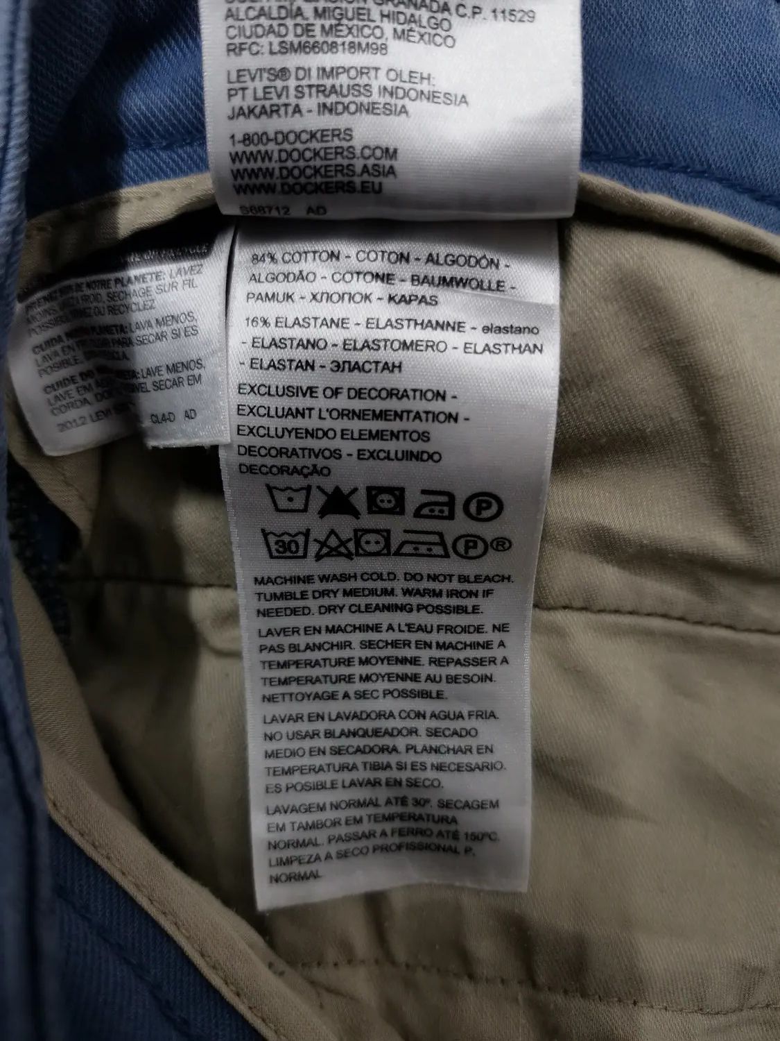 Dockers Dockers Alpha Khaki Pants Size US 33 - 9 Thumbnail