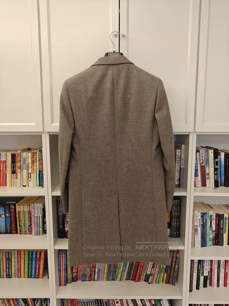 Hermes Hermes Gray Wool Long Coat Size US M / EU 48-50 / 2 - 2 Thumbnail