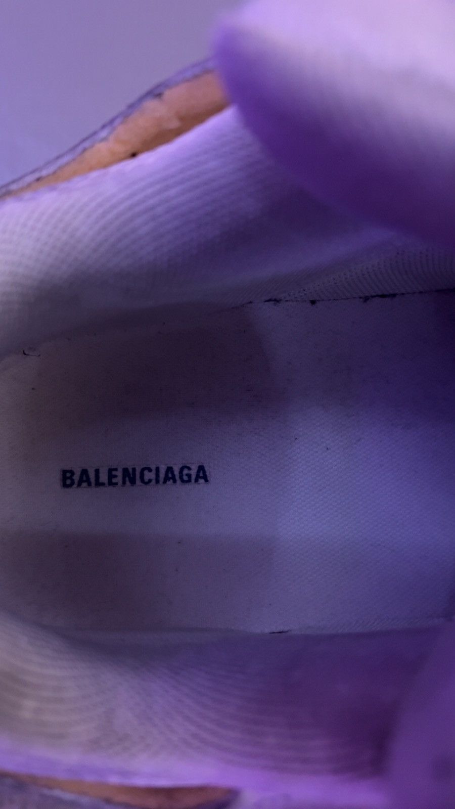 Balenciaga Balenciaga Cargo White/Blue Worn Once Size US 10 / EU 43 - 5 Thumbnail