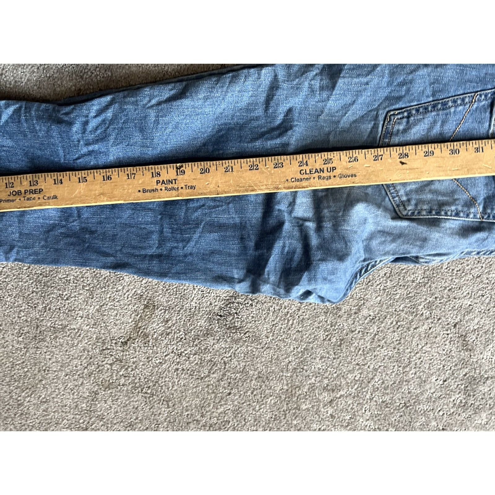 Calvin Klein Calvin Klein Jeans Womens Jeans High Rise Skinny 28x27 Blue Denim Pockets Logo 90s? Size 28" / US 6 / IT 42 - 6 Thumbnail