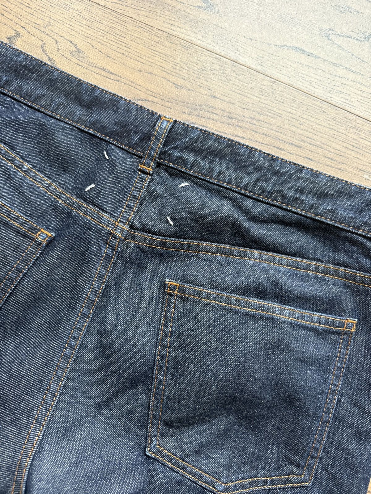 Maison Margiela Early Martin Margiela Line 14 Mens Blue Slim Denim Jeans Size US 31 - 12 Thumbnail