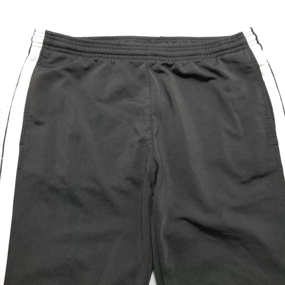 Puma Puma Track Pants Womens Small 32x31 Black Logo Stipes Jogger Size 32" / US 10 / IT 46 - 4 Thumbnail