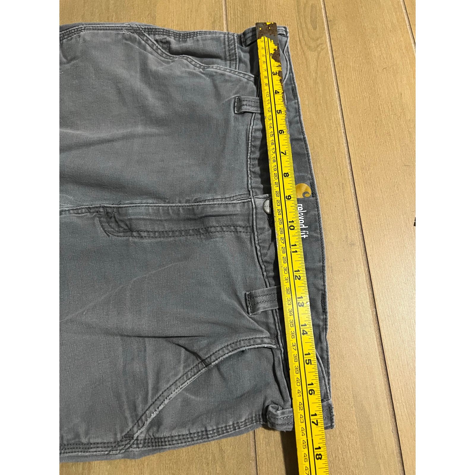 Carhartt Carhartt Distress Carpenter Relaxed Gray Men Sz 36x30 Pants Size US 36 / EU 52 - 5 Thumbnail