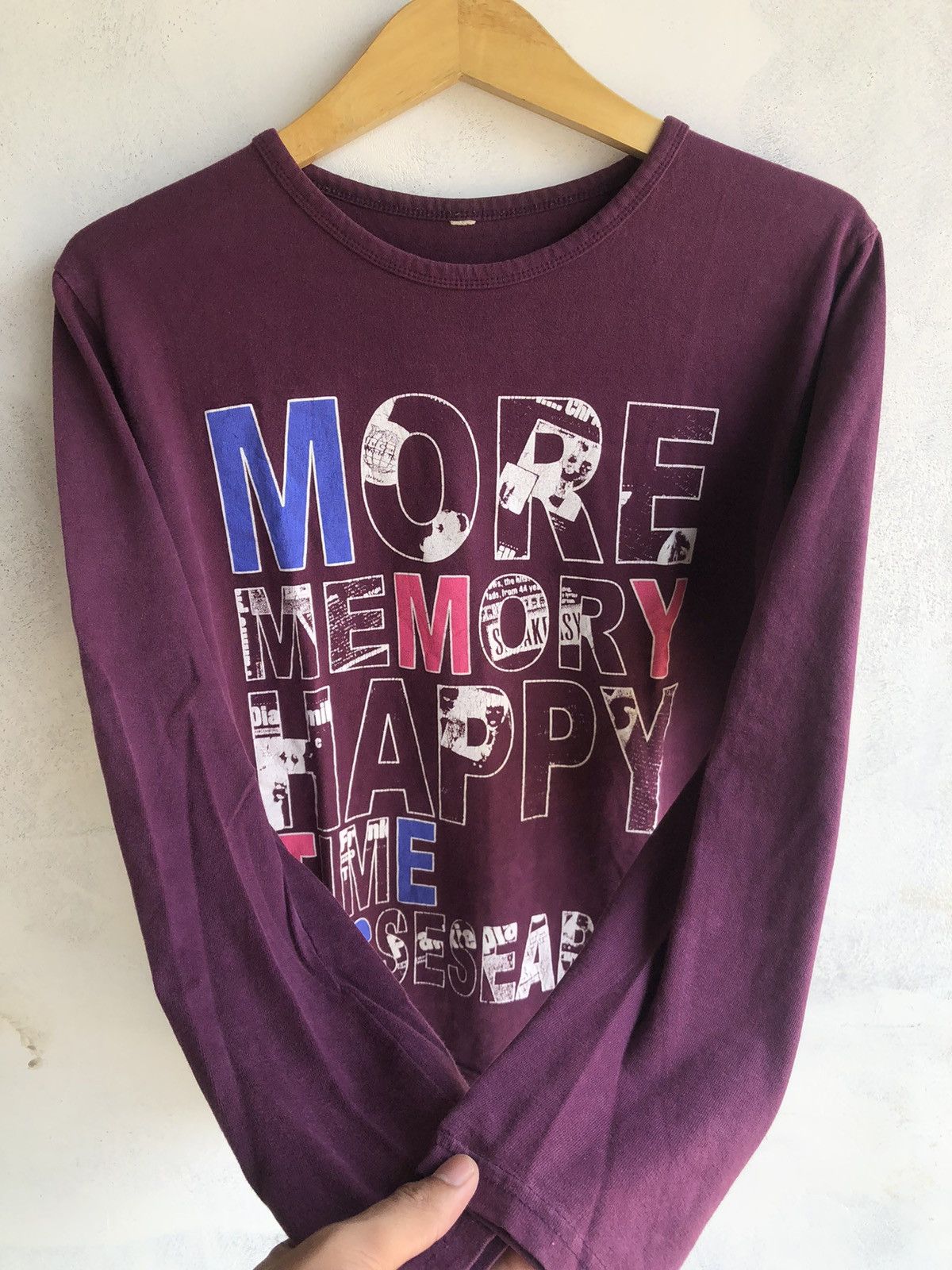 If Six Was Nine POEM MORE MEMORY HAPPY TIME PASSESEARLY LONGSLEEVE Size US M / EU 48-50 / 2 - 2 Thumbnail