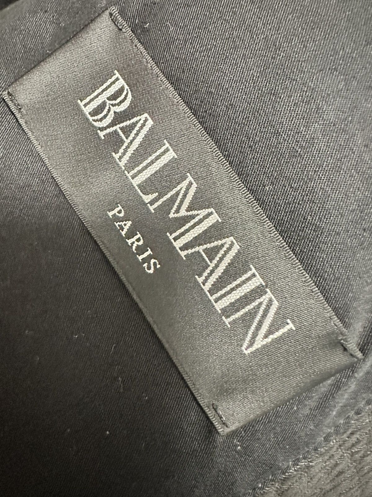 Balmain Balmain lamb leather biker jacket Size US M / EU 48-50 / 2 - 6 Thumbnail