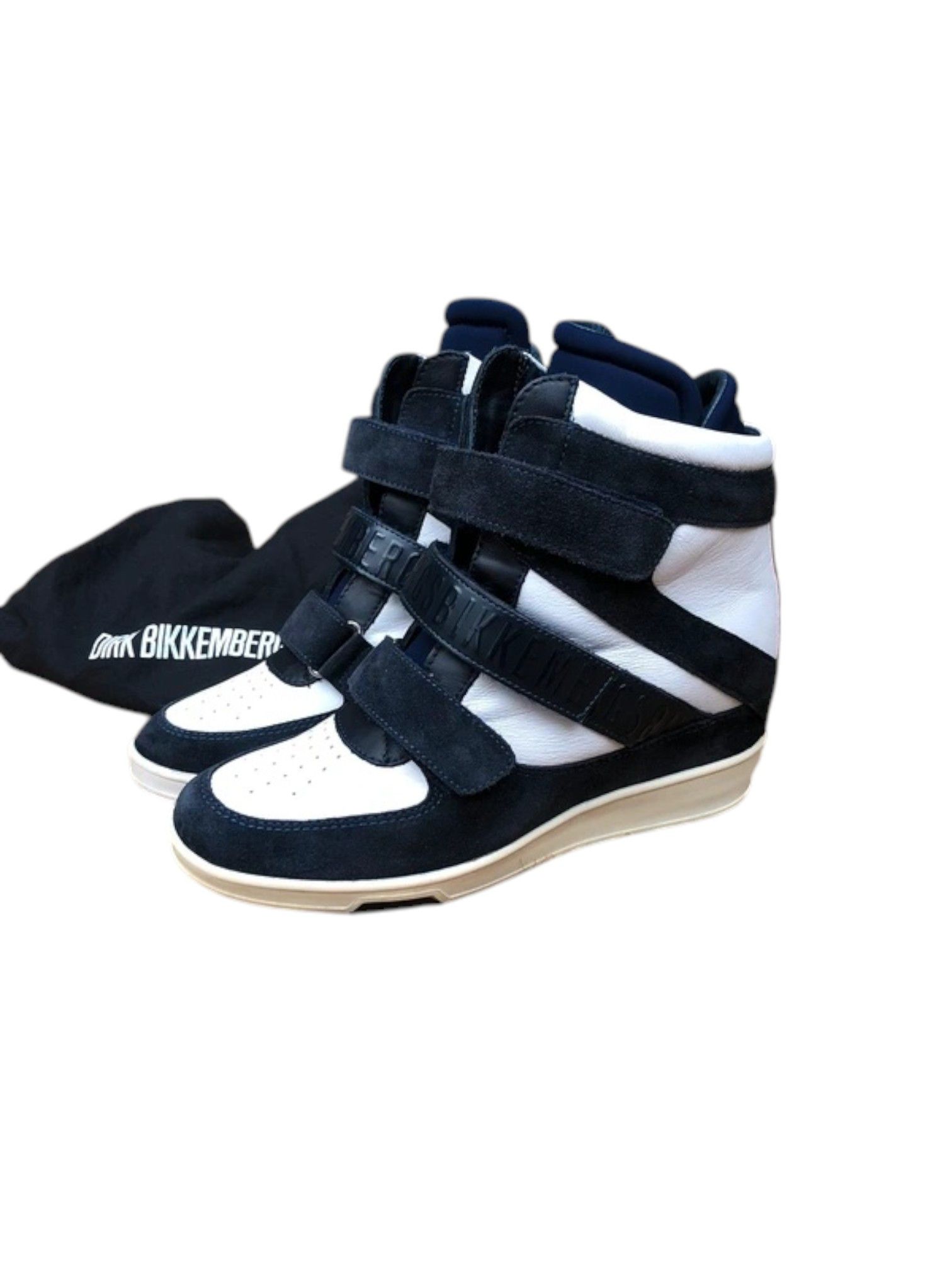 Dirk Bikkembergs Dirk Bikkembergs Wedge High-Top Sneakers, Size 37 Size US 7 / IT 37 - 9 Thumbnail