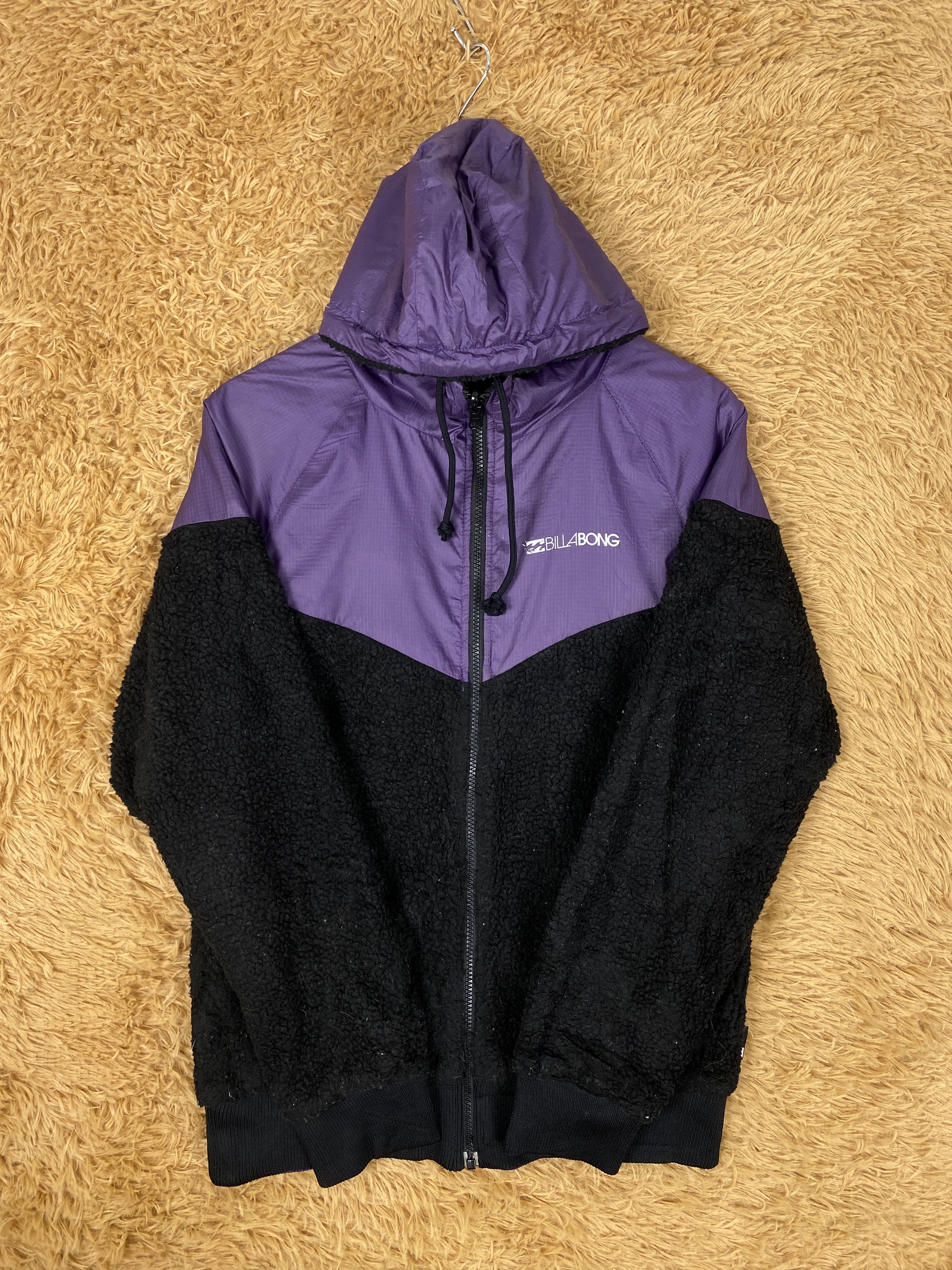 Billabong Vintage Billabong Hoodie Reversile Fleece Jacket J2118 Size US S / EU 44-46 / 1 - 8 Thumbnail
