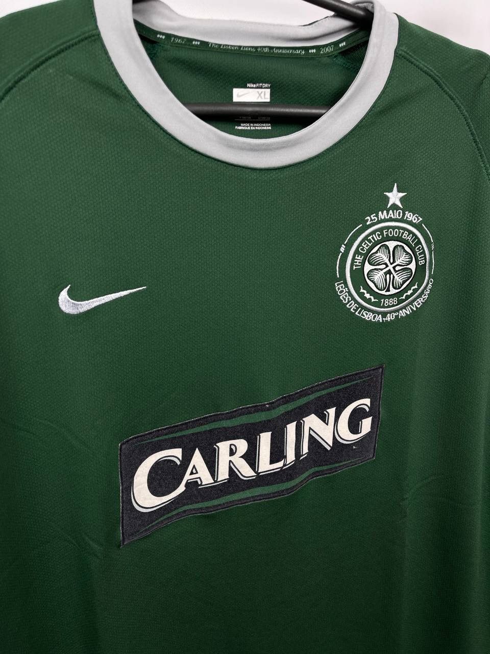 Nike CELTIC 2007 2008 AWAY SHIRT FOOTBALL JERSEY NIKE SIZE XL Size US XL / EU 56 / 4 - 2 Thumbnail