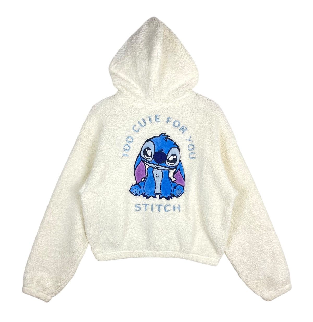 Disney Rare‼️ Disney H&M Lilo & Stitch Teddy Hoodie Size M / US 6-8 / IT 42-44 - 1 Thumbnail