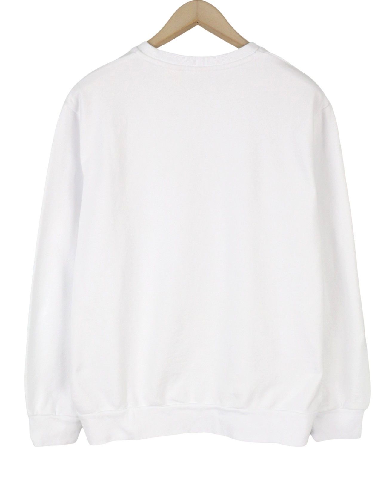 Levi's STANDARD FIT L White Crew Neck Logo Cotton Pullover 87104 Size US L / EU 52-54 / 3 - 4 Thumbnail