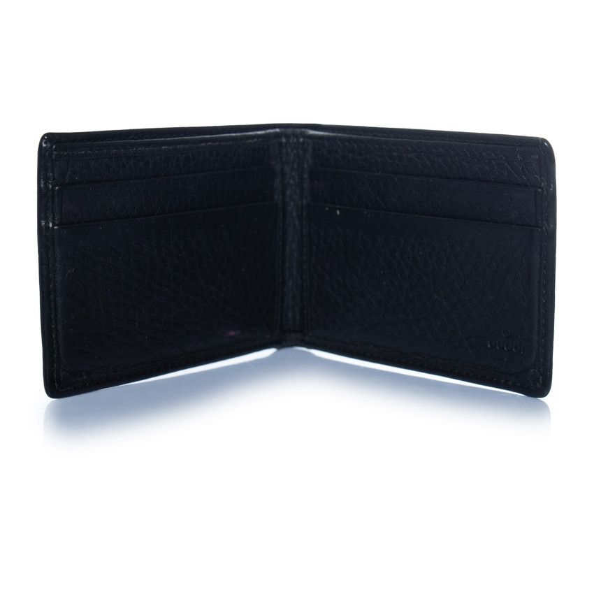 Gucci Gucci, black leather wallet Size ONE SIZE - 2 Thumbnail