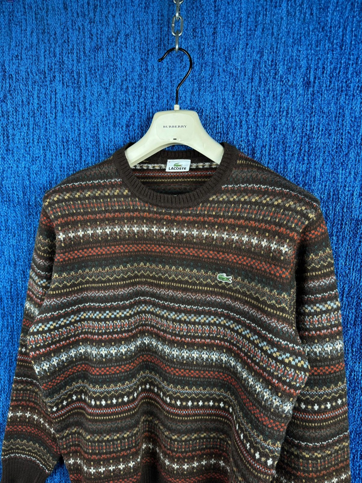 Lacoste VINTAGE SWEATSHIRT LACOSTE LUXURY SWEATER SIZE S Size US S / EU 44-46 / 1 - 6 Thumbnail