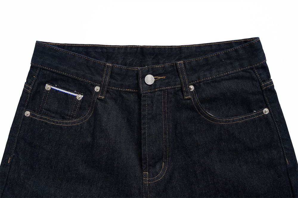 Jean Men's Trendy Vibe Letter-Embroidered Loose-Fit Casual Jeans Size US 32 / EU 48 - 3 Thumbnail