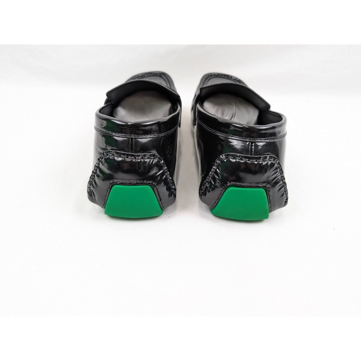 Bottega Veneta o1rshd1 Q:2 / Latex Lux Ride Loafers in Black-Parakeet Size US 8 / EU 41 - 20 Thumbnail